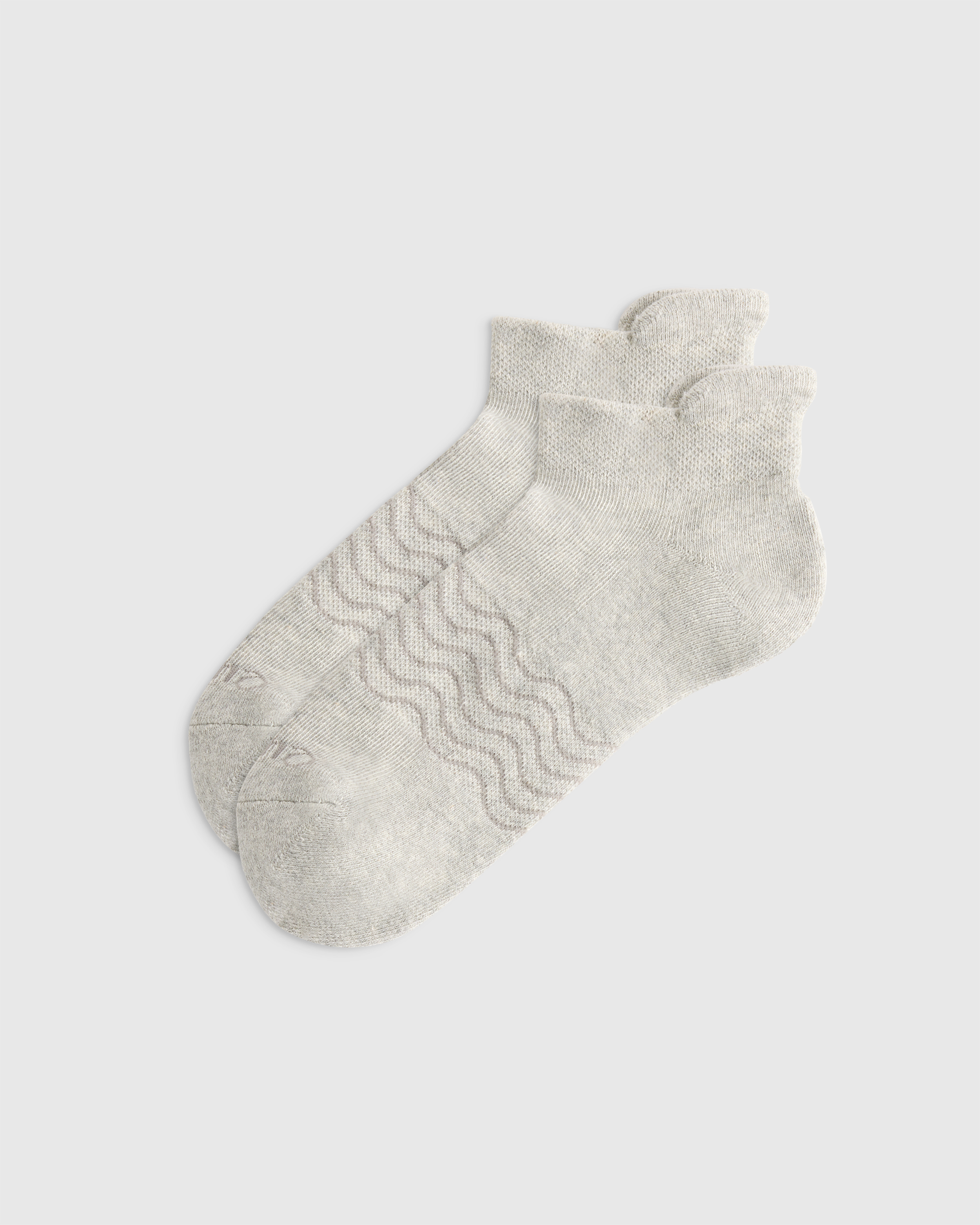 Grey Everyday Cotton Solid Ankle Sock