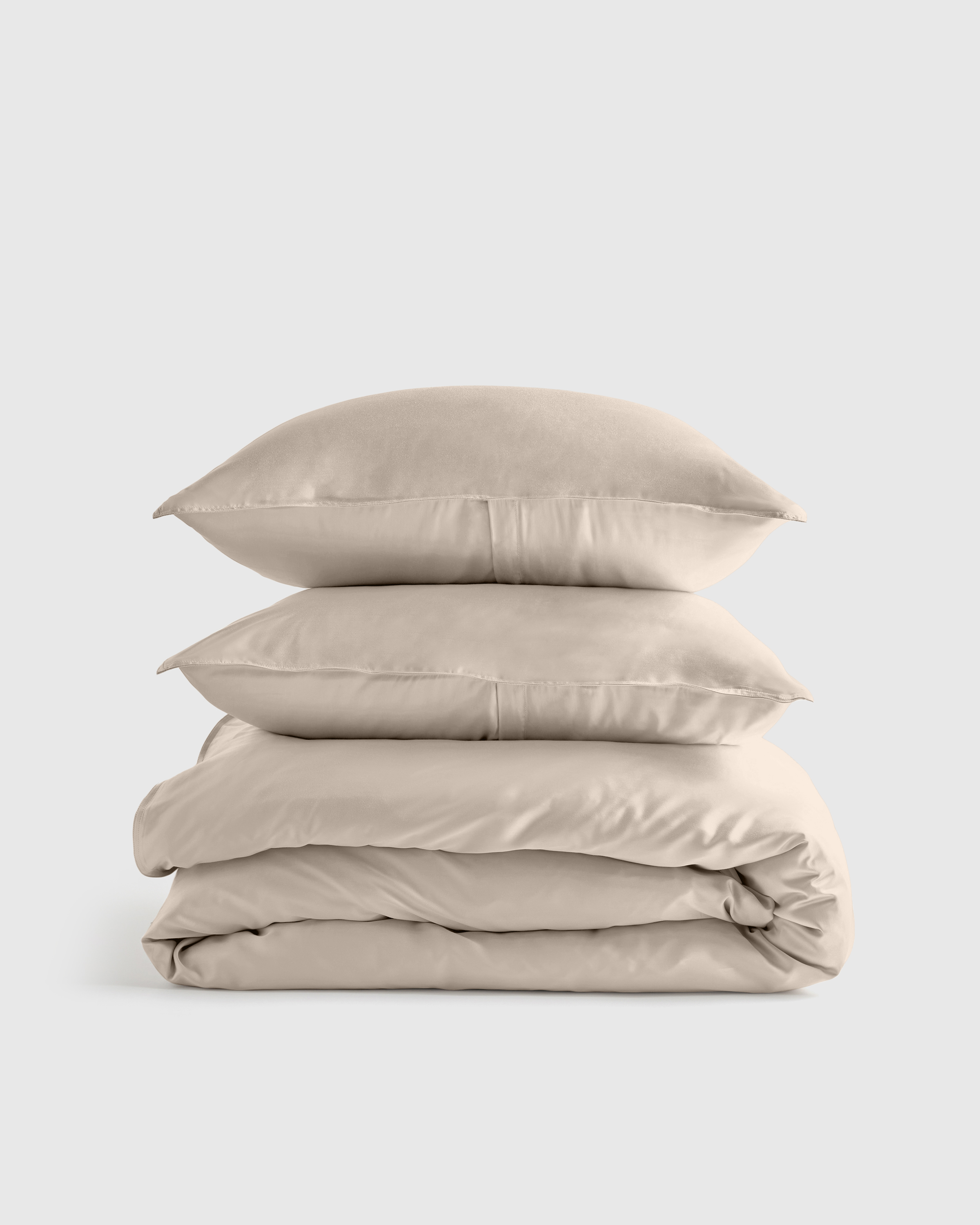 Sand Bamboo Duvet Cover Set