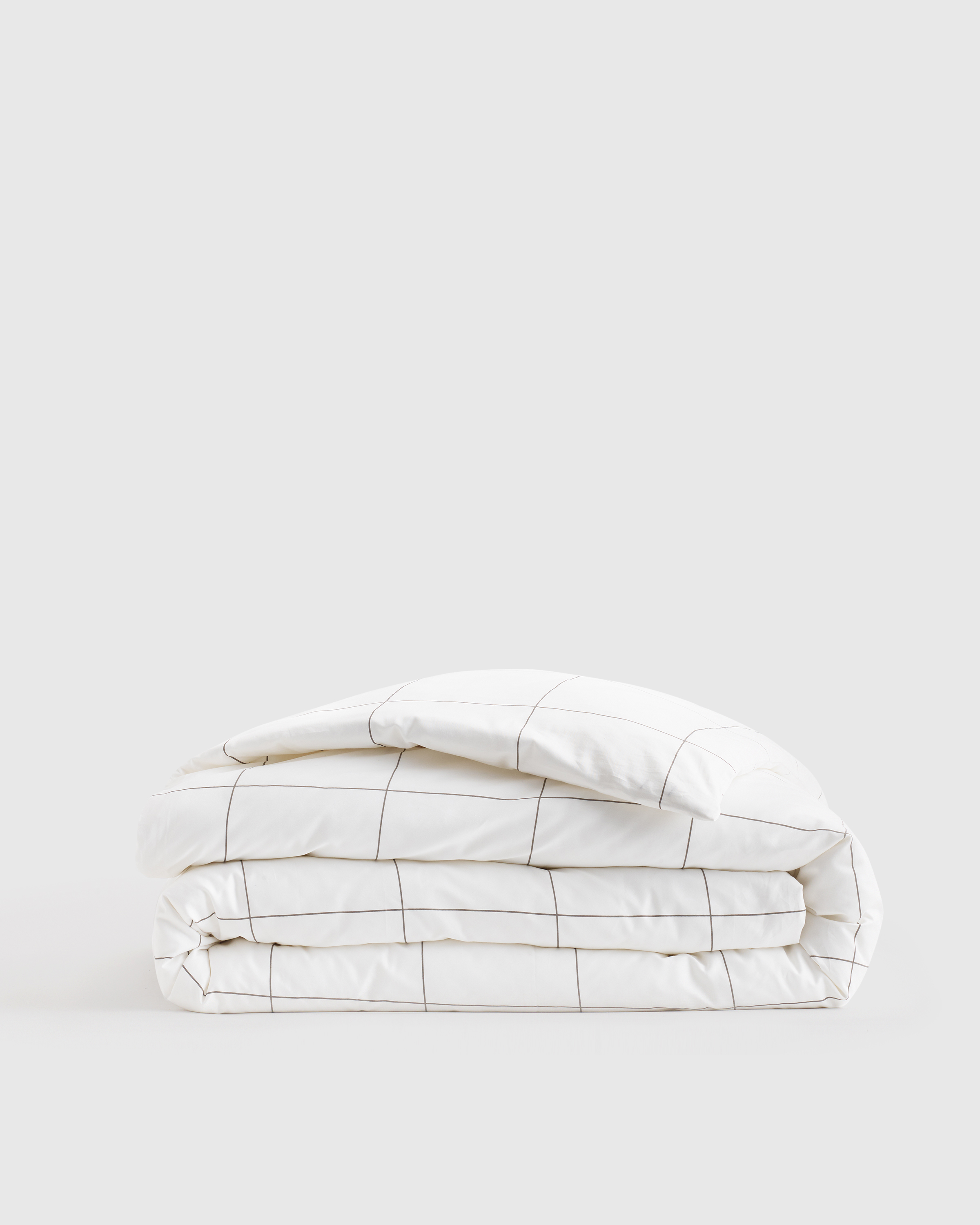 Windowpane Luxury Organic Sateen Duvet Cover