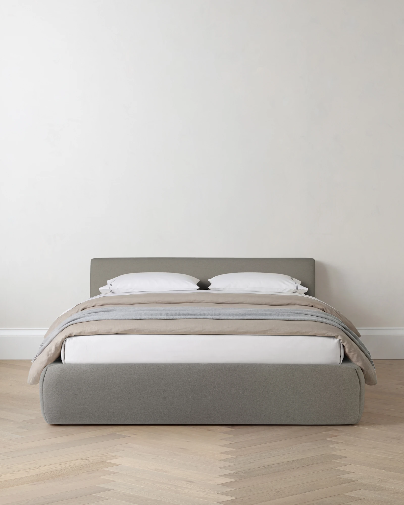 Plush Low Profile Platform Bed