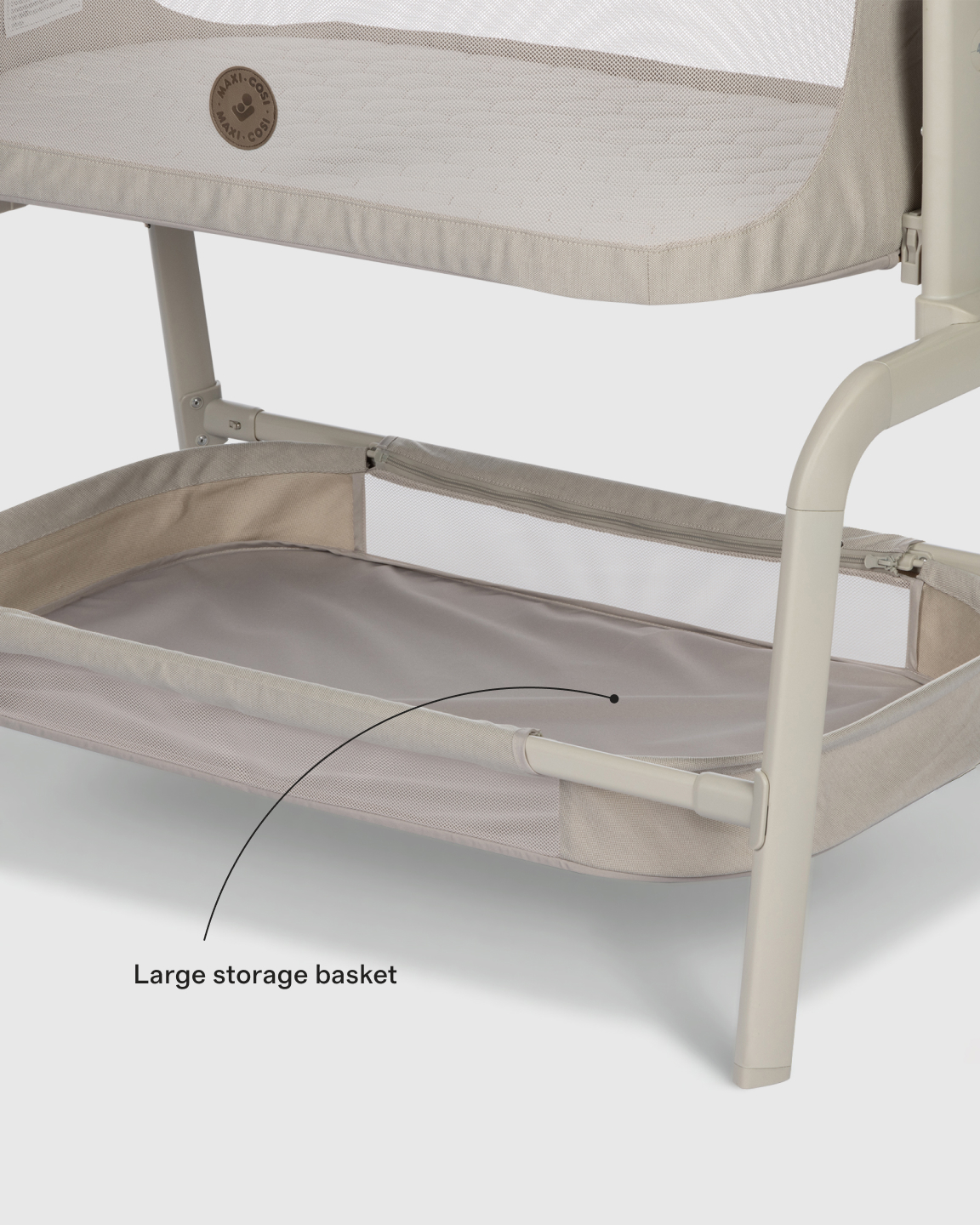 Maxi Cosi Iora Bedside Bassinet Classic Oat