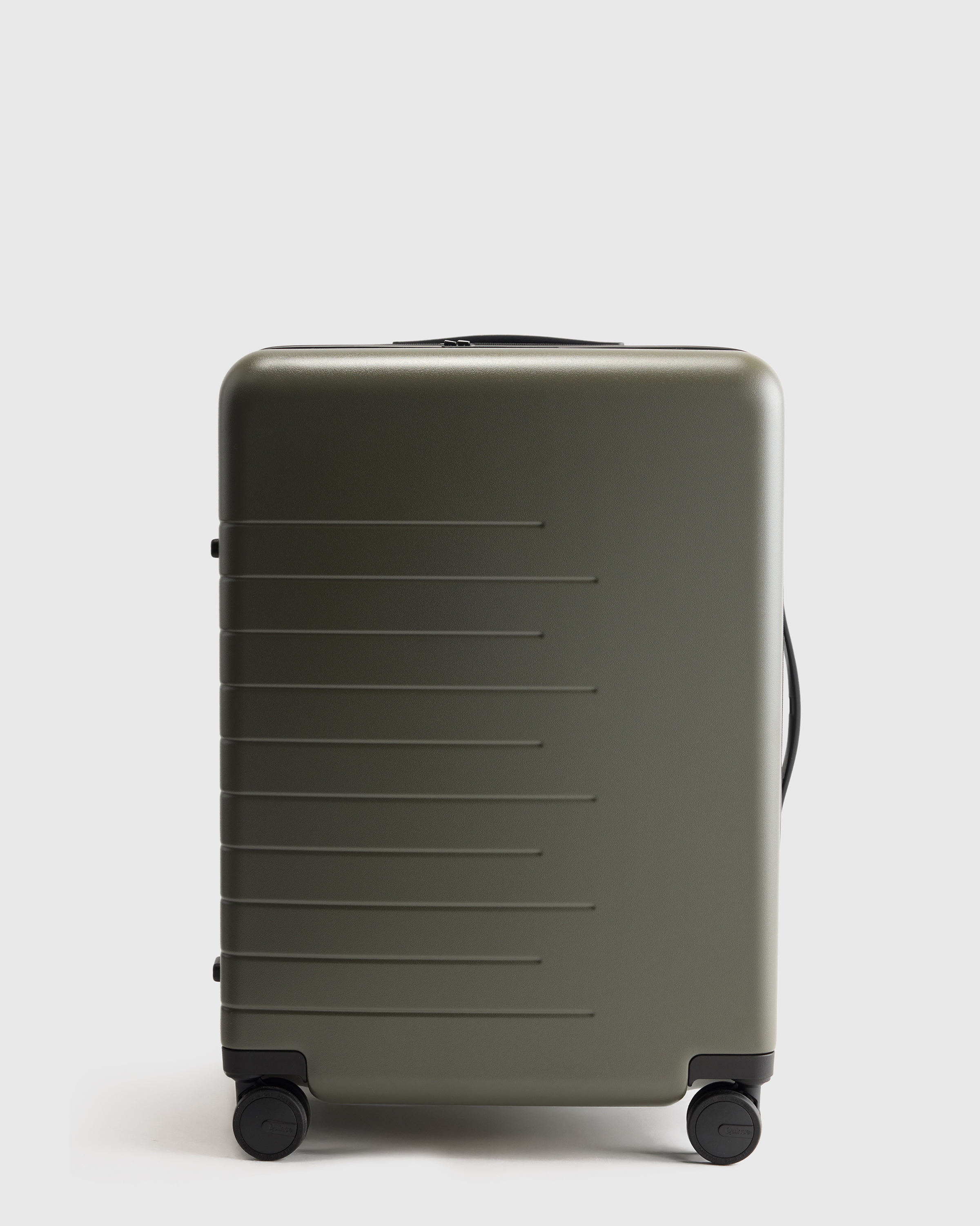 Quince Expandable Medium Check-in Suitcase In Green