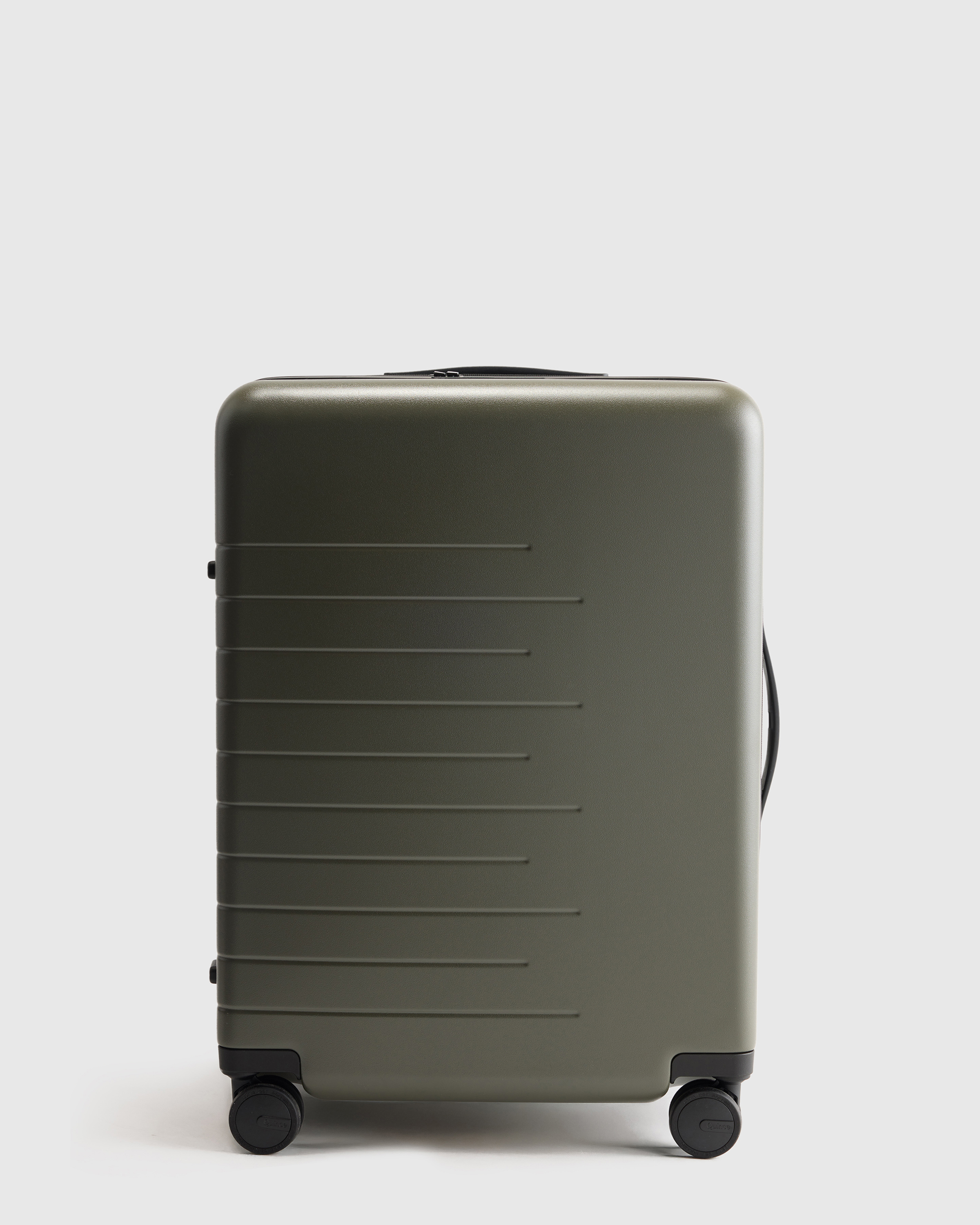 Olive Expandable Medium Check-In Suitcase