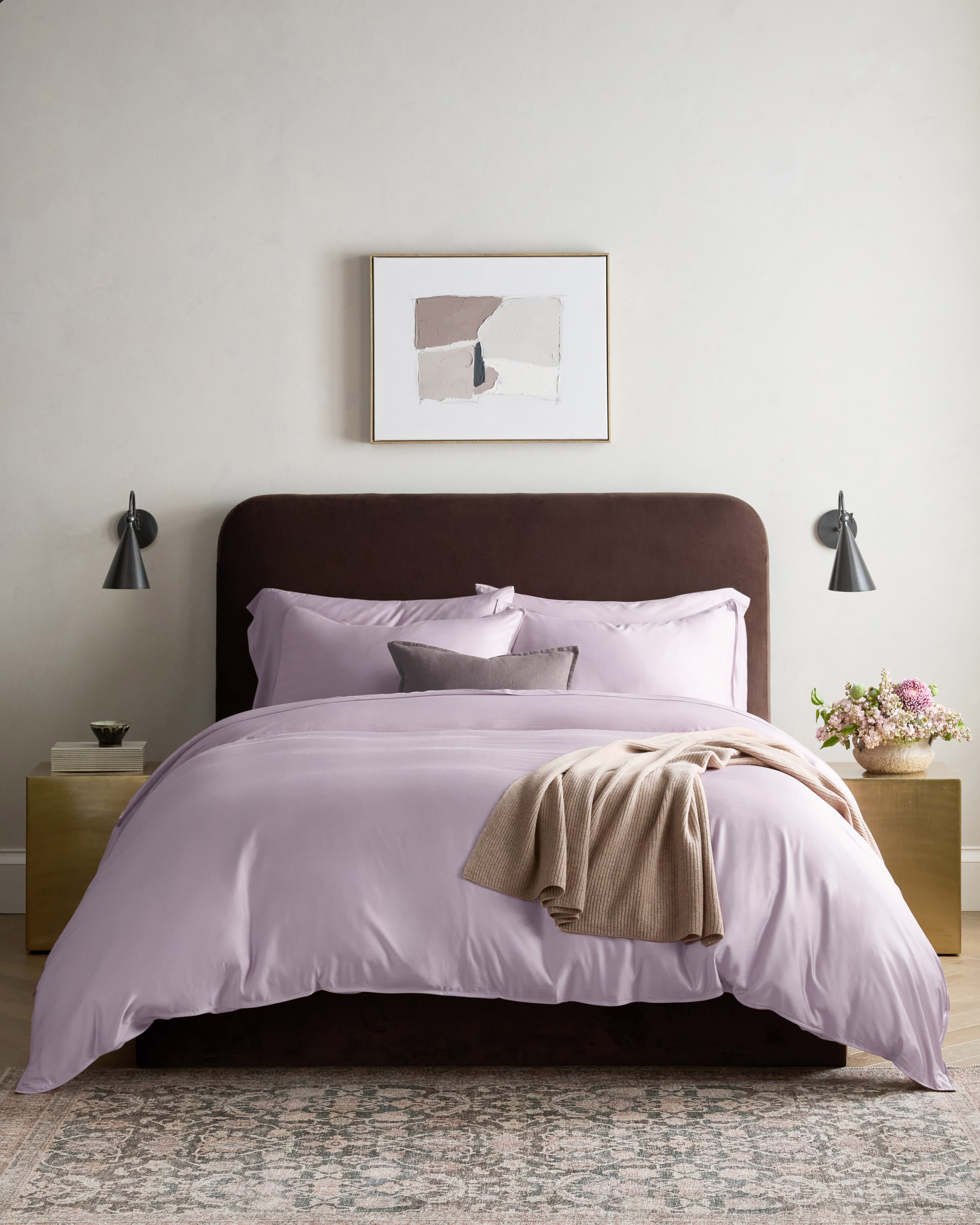 Orchid Bamboo Duvet Cover Set
