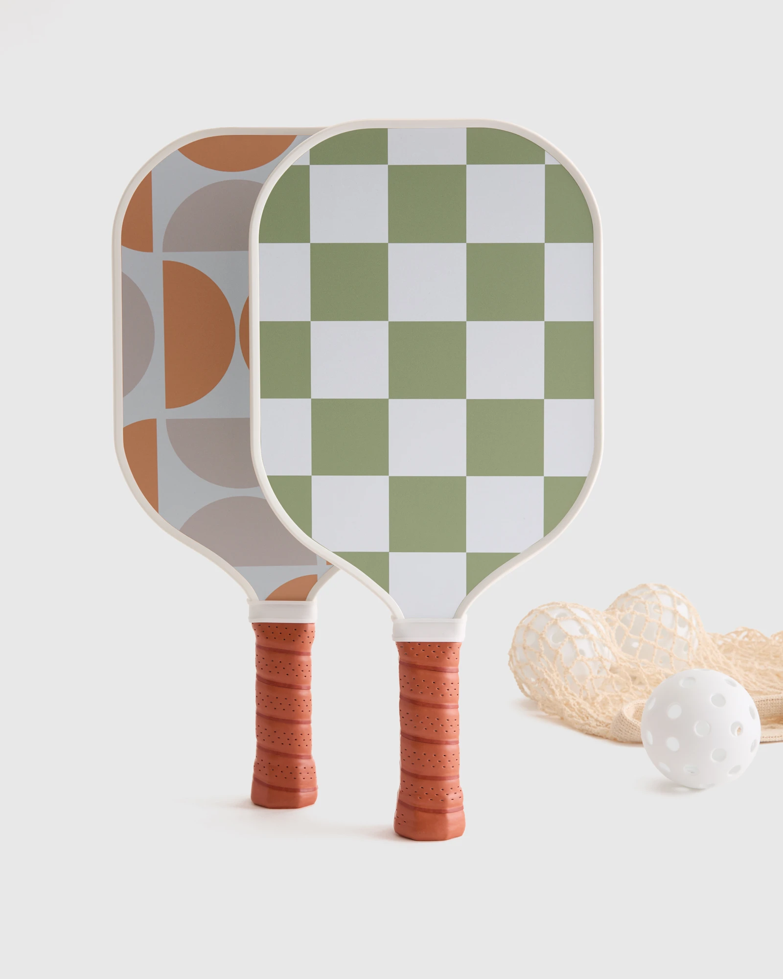 Two Paddle Pickleball Set - Navy/Sky Blue