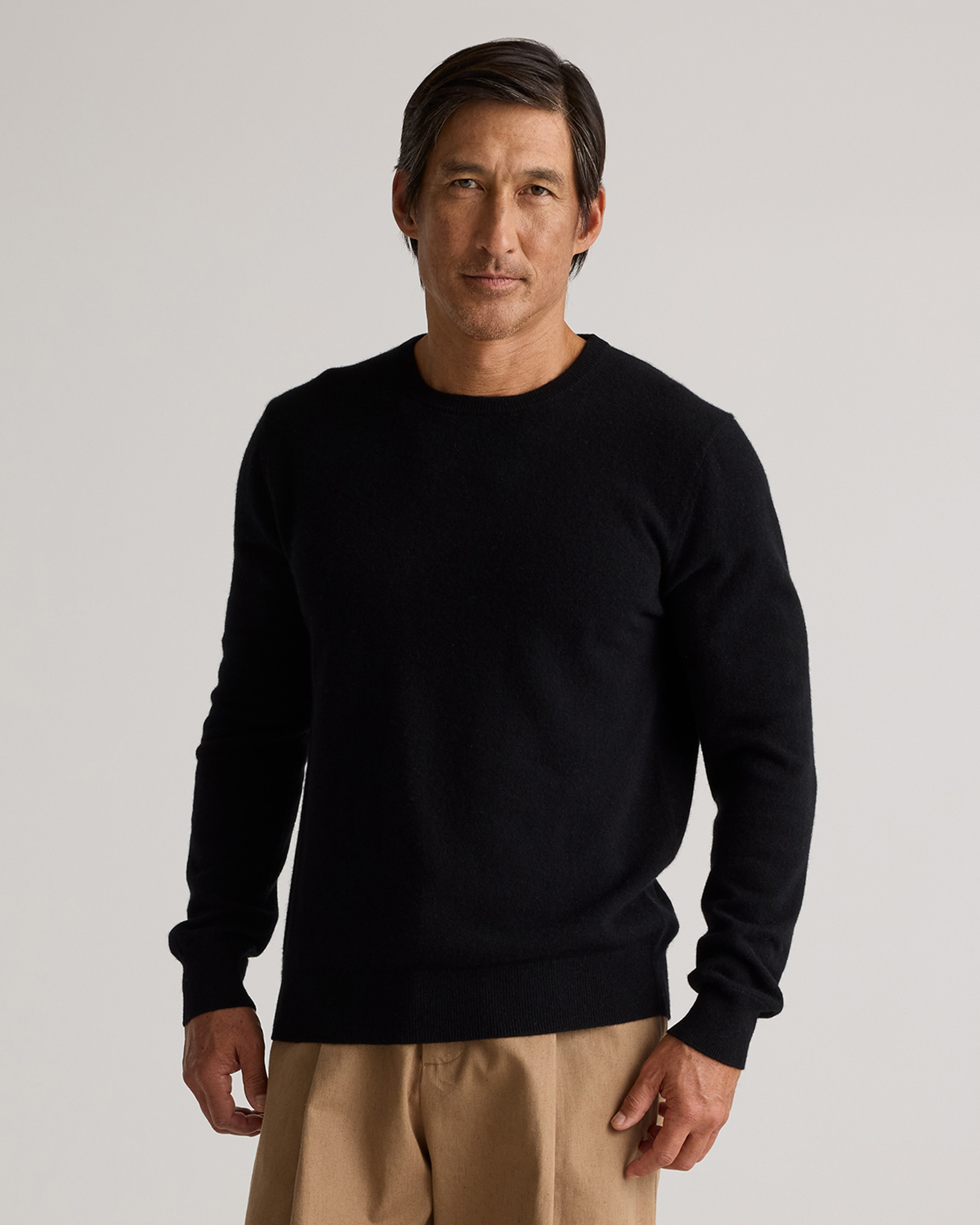 Quince 100% Grade A Cashmere Sweater - Size Small In Black
