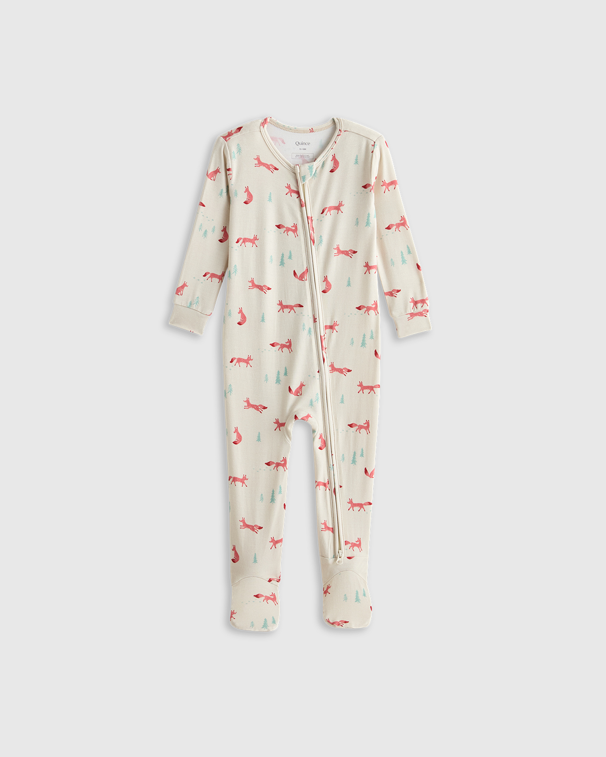 Fox Bamboo Footie Pajama