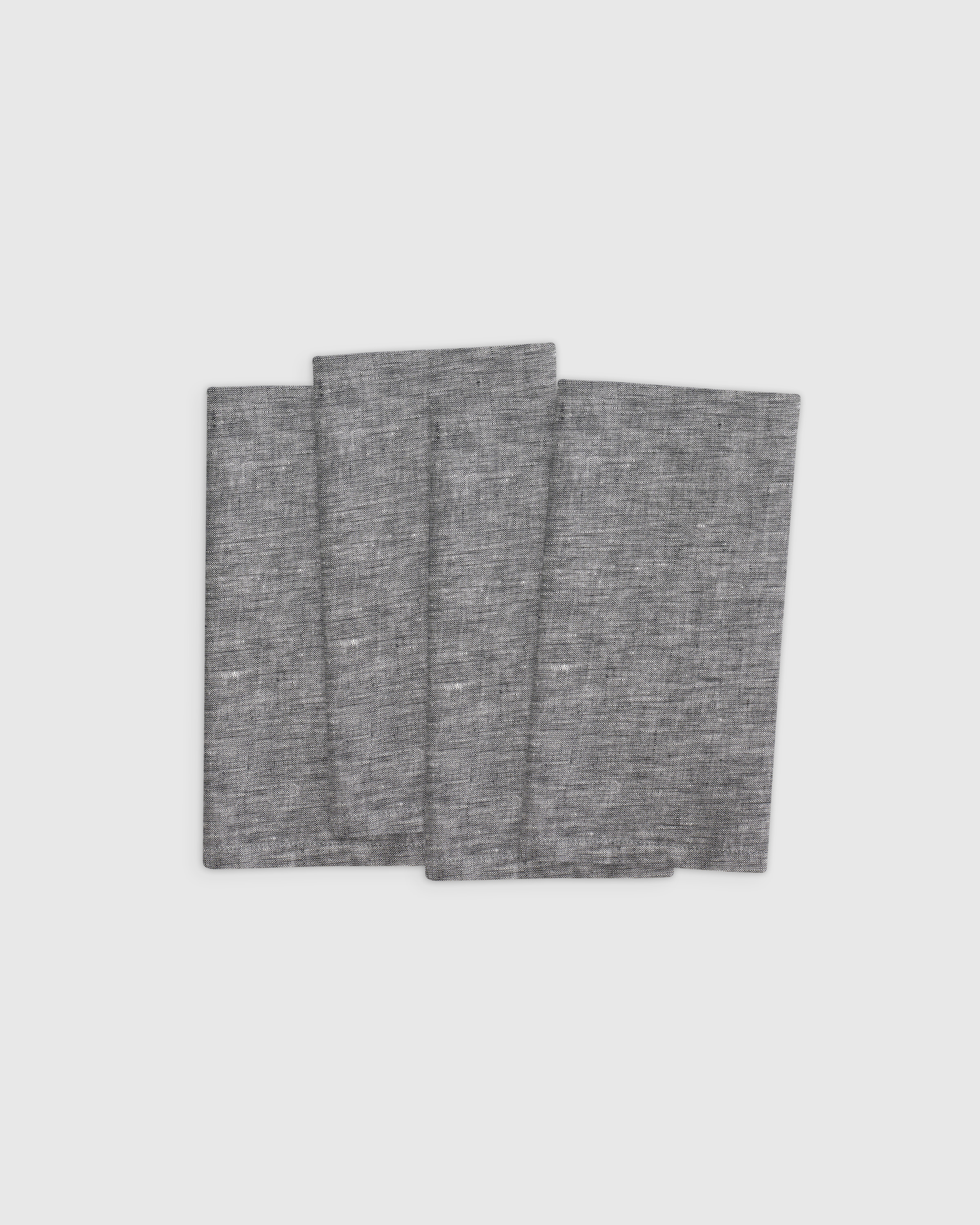 Charcoal European Linen Chambray Napkin (Set of 4)