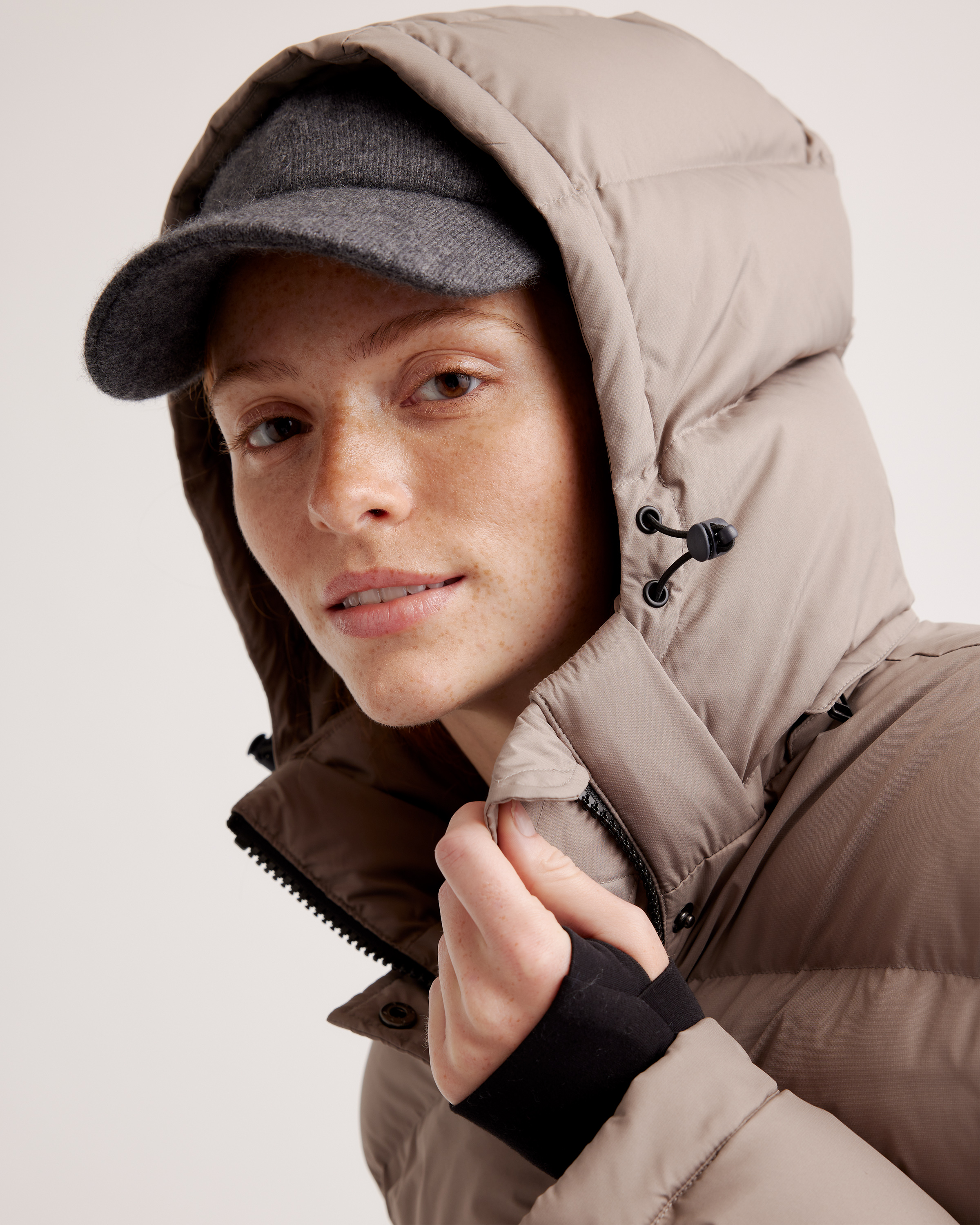Responsible Down Cropped Puffer Jacket