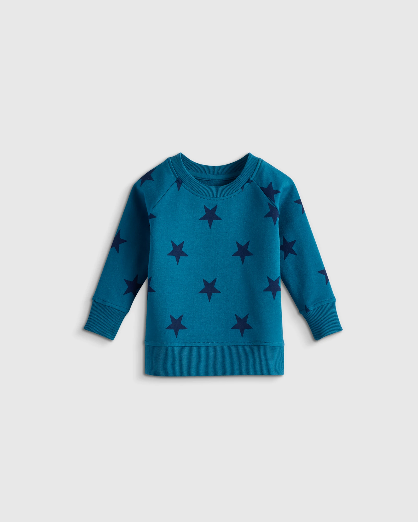 Organic Cotton French Terry Crew Neck Sweatshirt - Baby