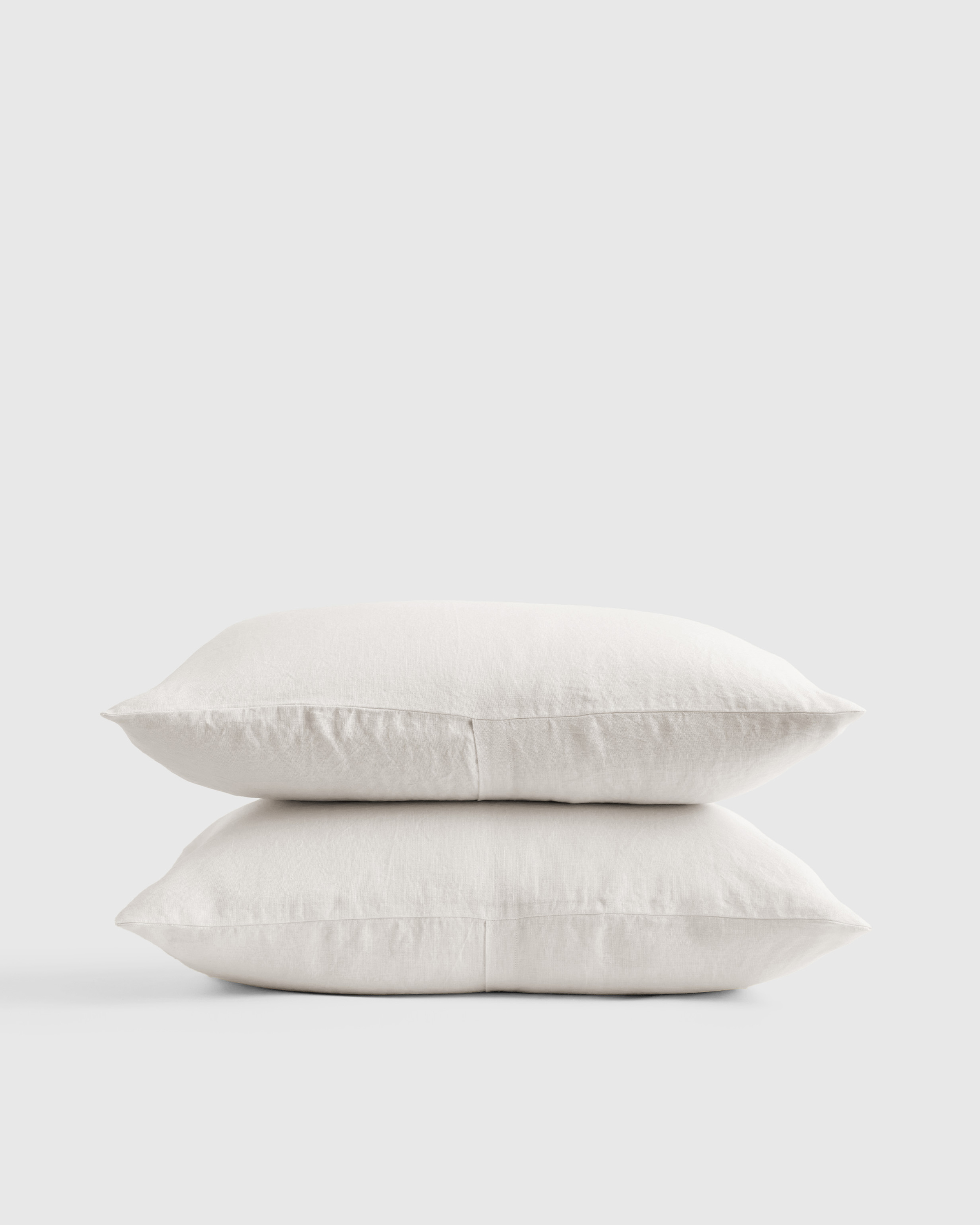 Sand European Linen Sham Set