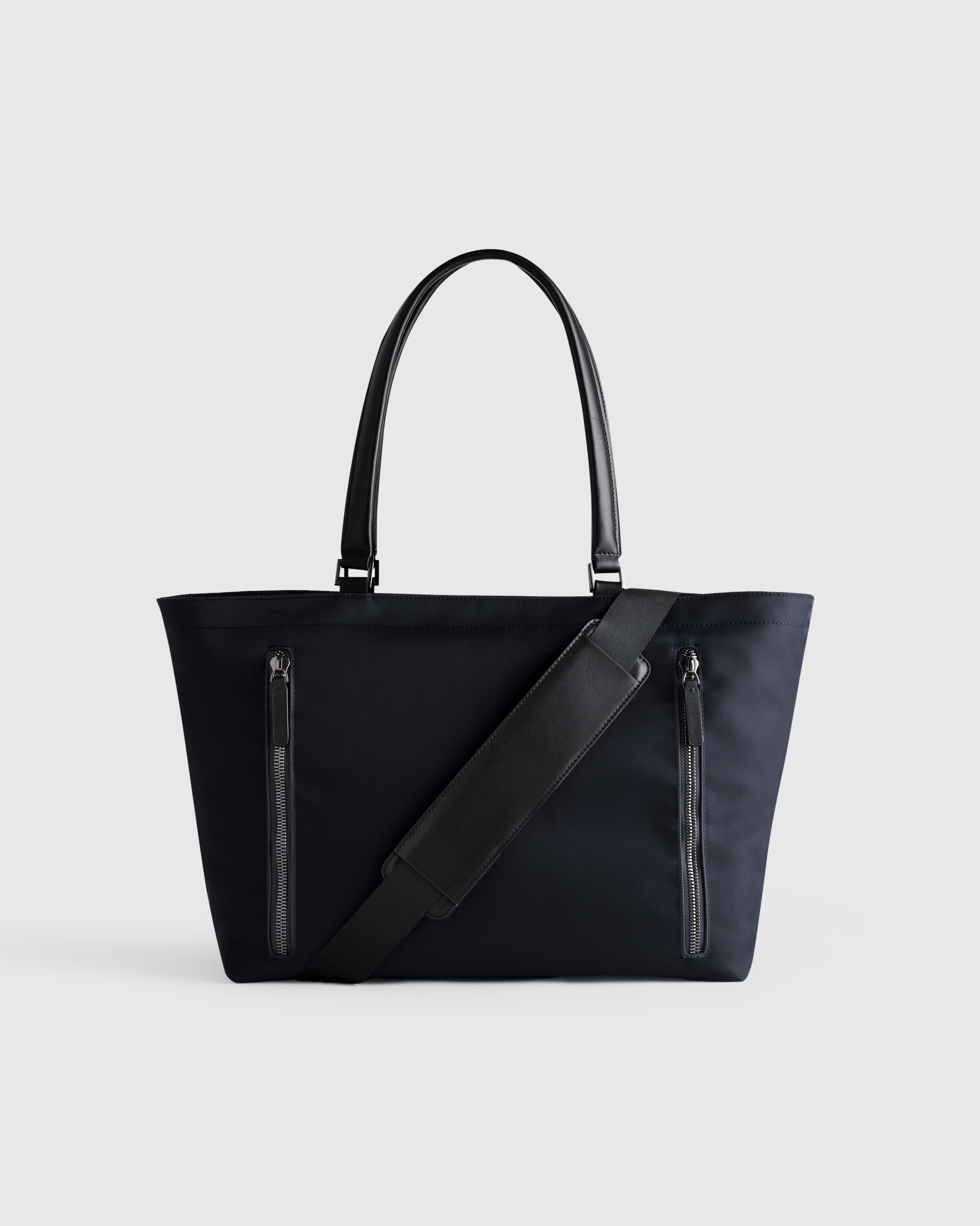 Black Voyage Nylon Travel Tote