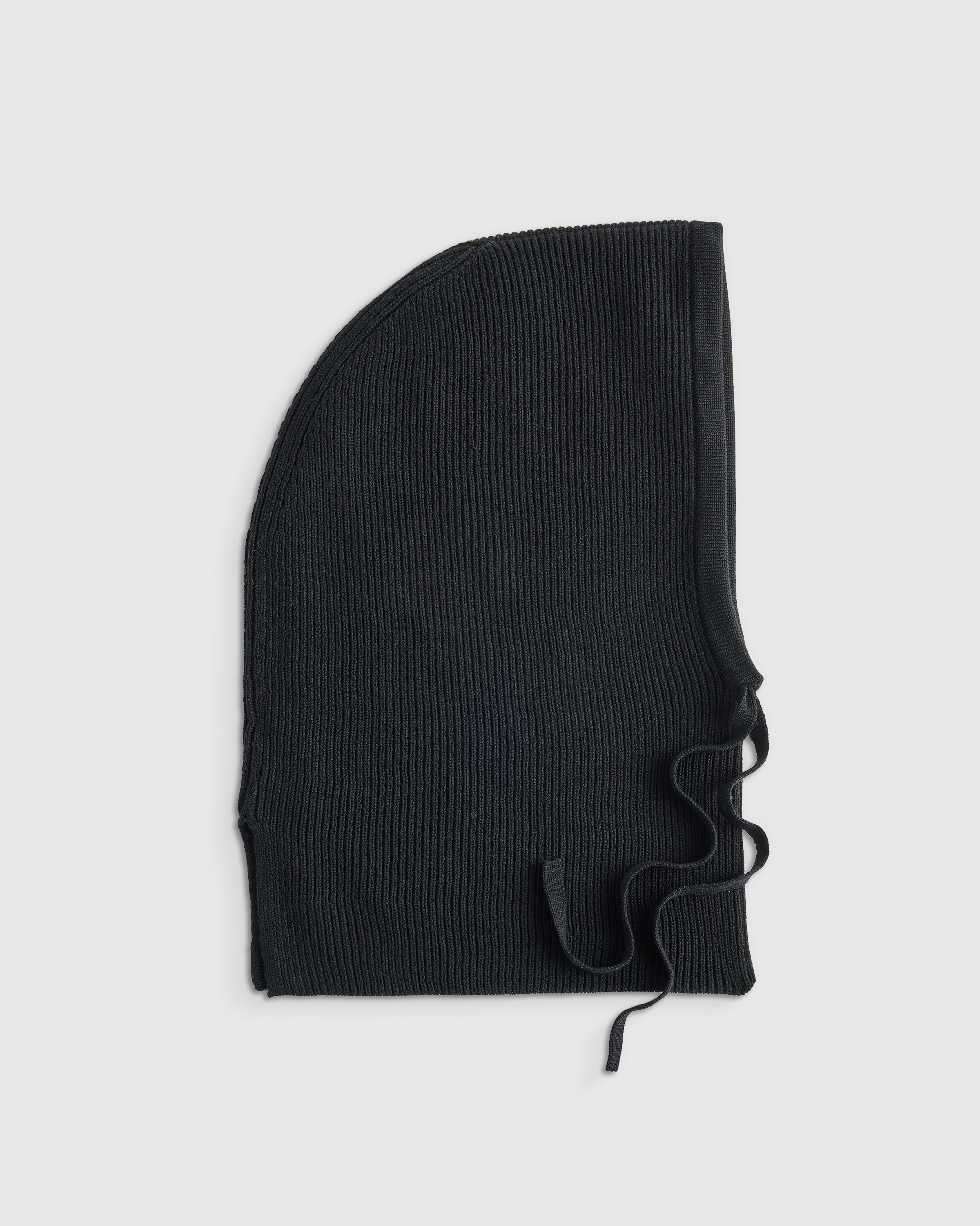 Black 100% Merino Wool Balaclava