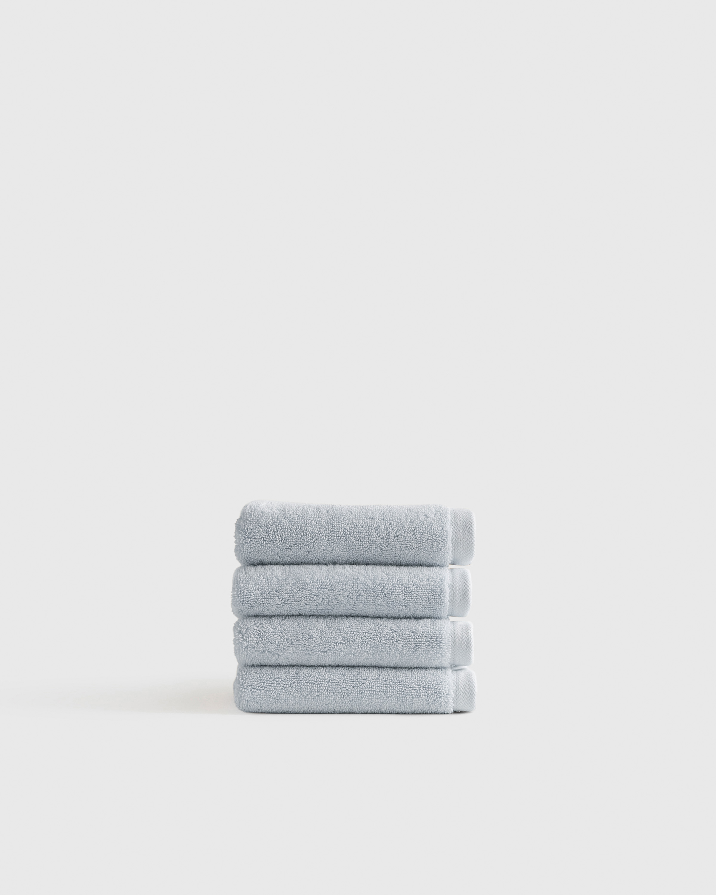 Hydrangea Plush Organic Turkish Cotton Washcloth (Set of 4)