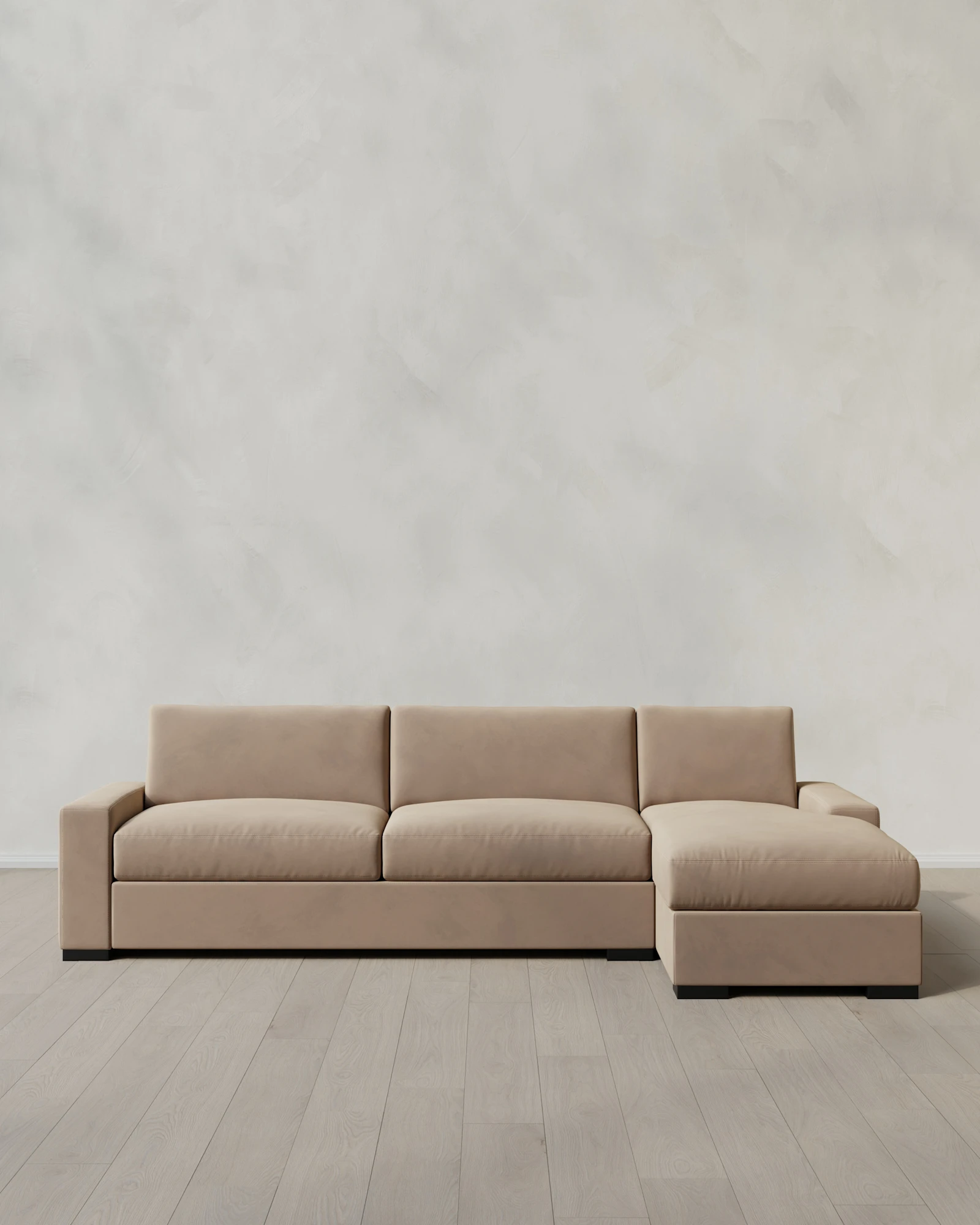 Stillman Performance Velvet Chaise Sectional