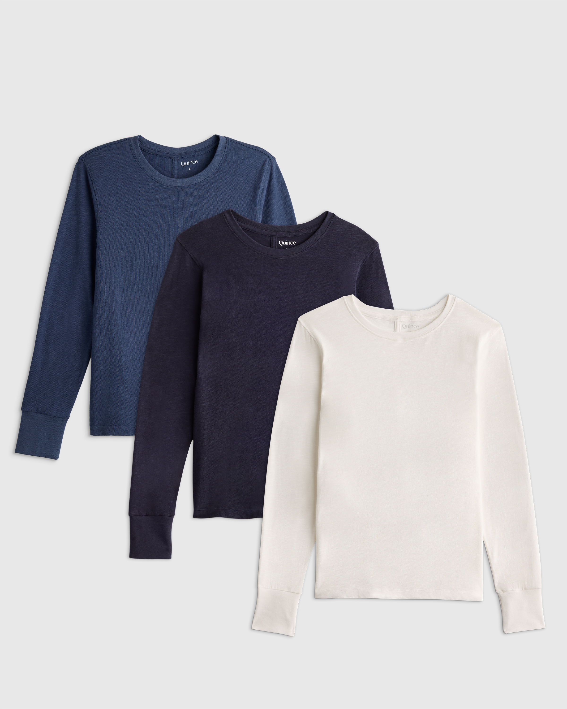 W-LKT-48 Women s 100 Organic Cotton Slub Long Sleeve Tee Storm Blue 16672 CROPPED
