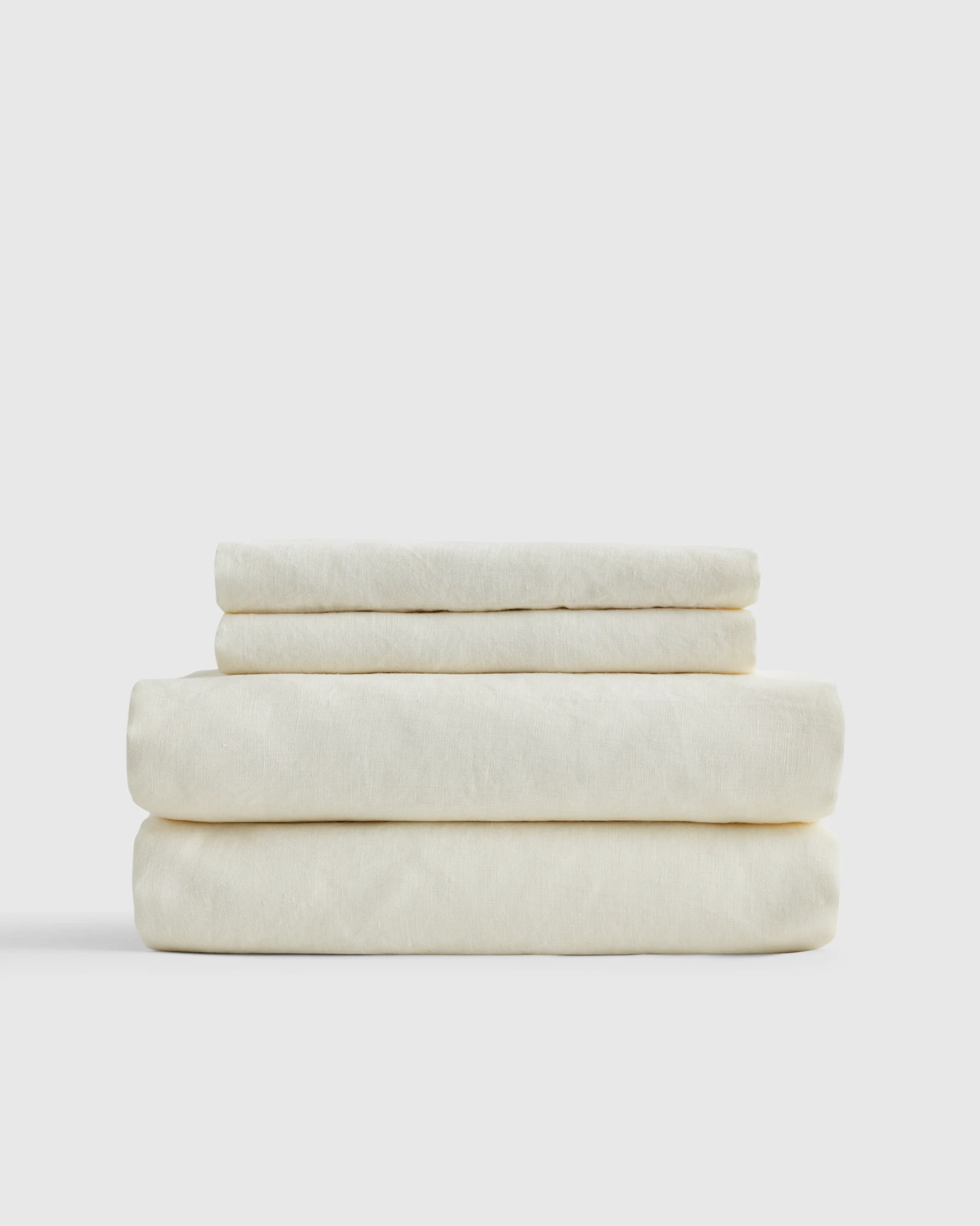 Organic Brushed Cotton Sheet Set - White, Queen