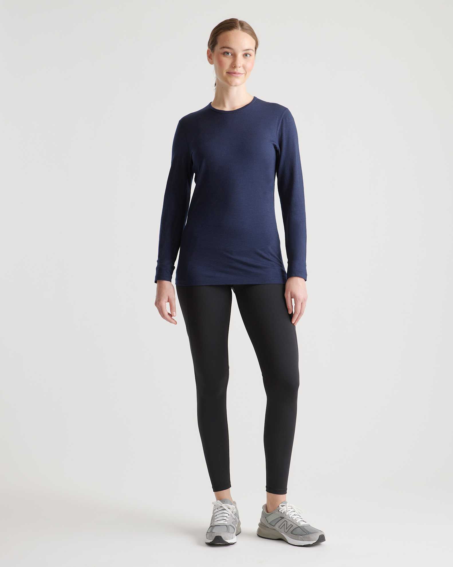 Ibex 1/4 Zip 100% Laine Mérinos Base Couche Bleu Rayé Manches Longues Ibex 1/4 Zip 100% Laine Mérinos Base Couche Bleu Rayé Manches Longues