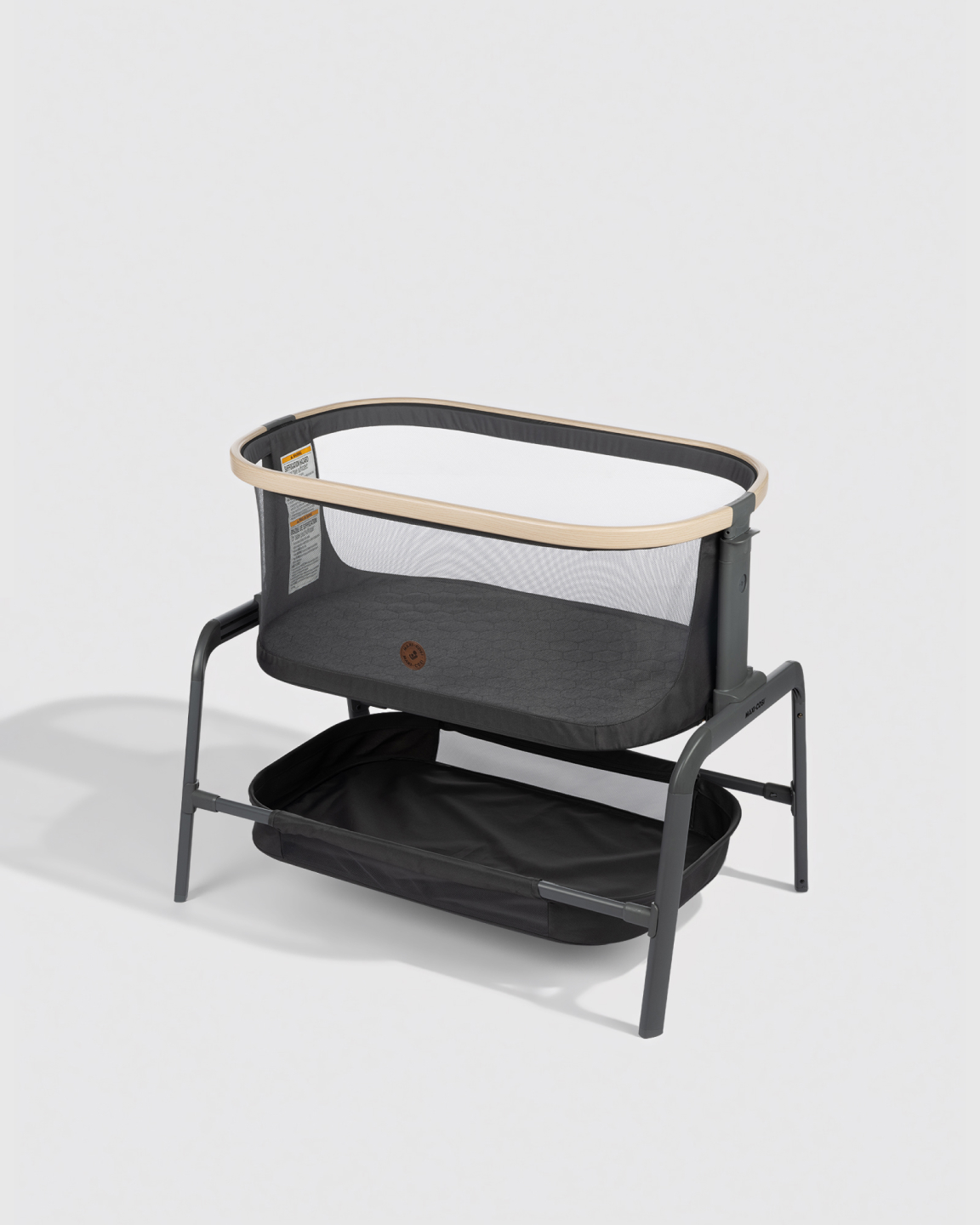 Classic Graphite Iora Bedside Bassinet by Maxi-Cosi