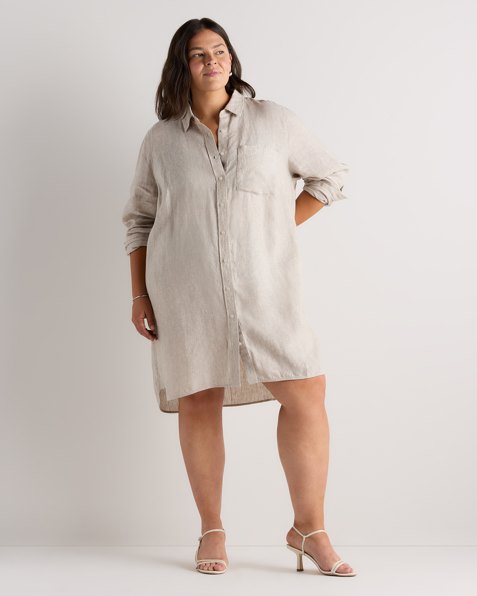 short sleeve jean dress Everlane Denim Short-Sleeve In Light Indigo, Size 16 The Vermont Country Store Color:Clear I absolutely love the woman