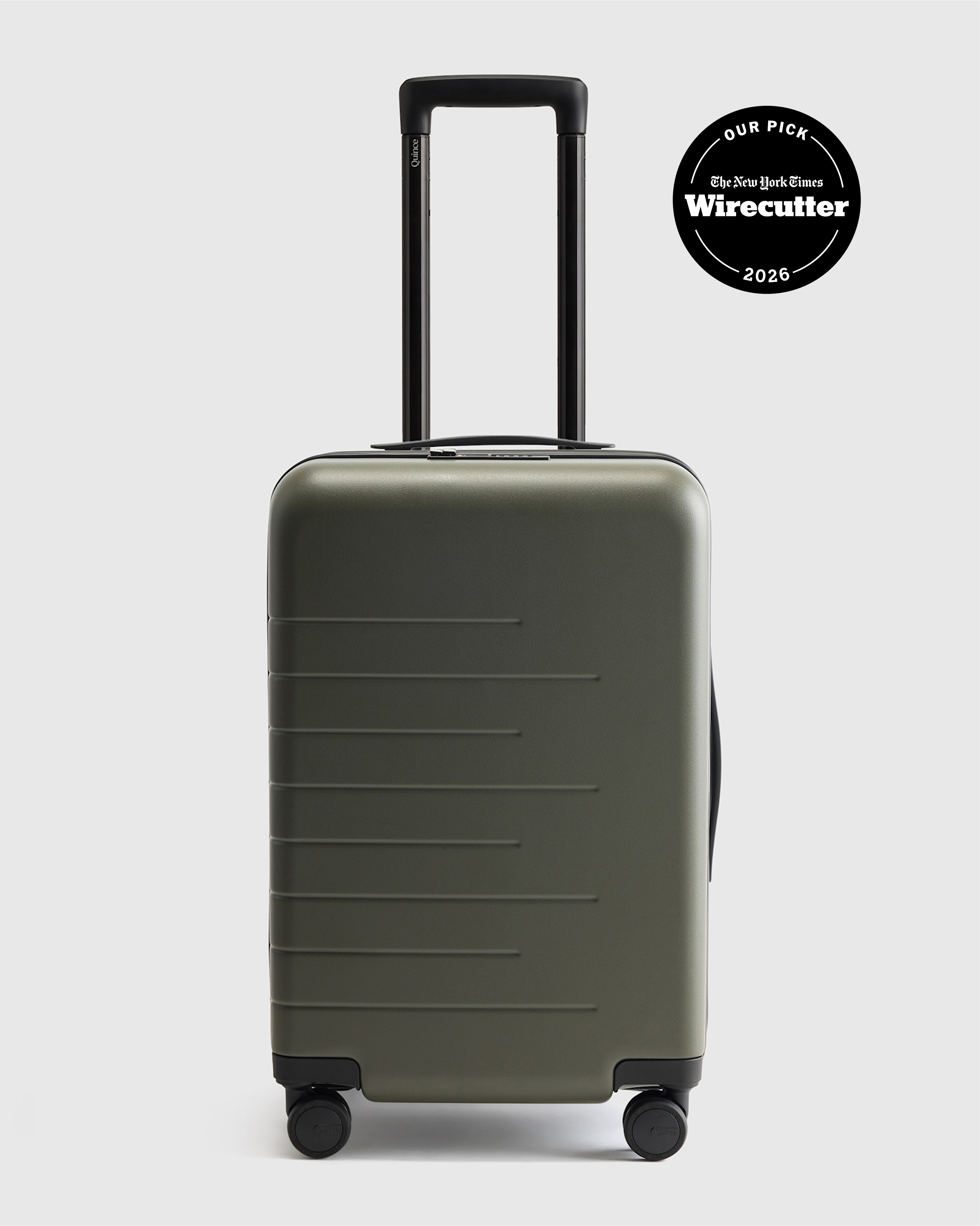 Small Carry-On Suitcase Olive