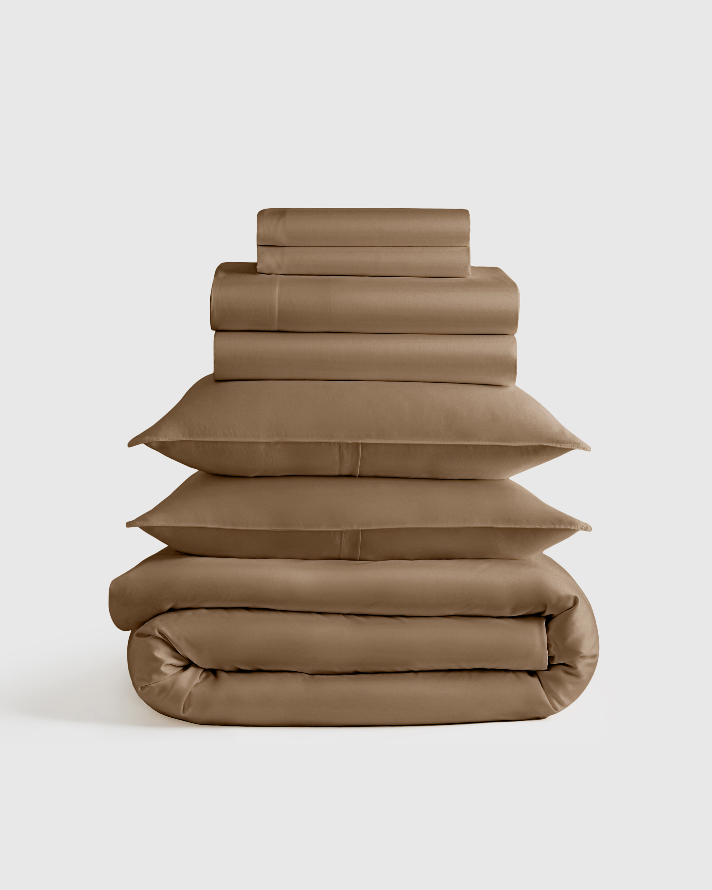 Walnut Bamboo Deluxe Bedding Bundle