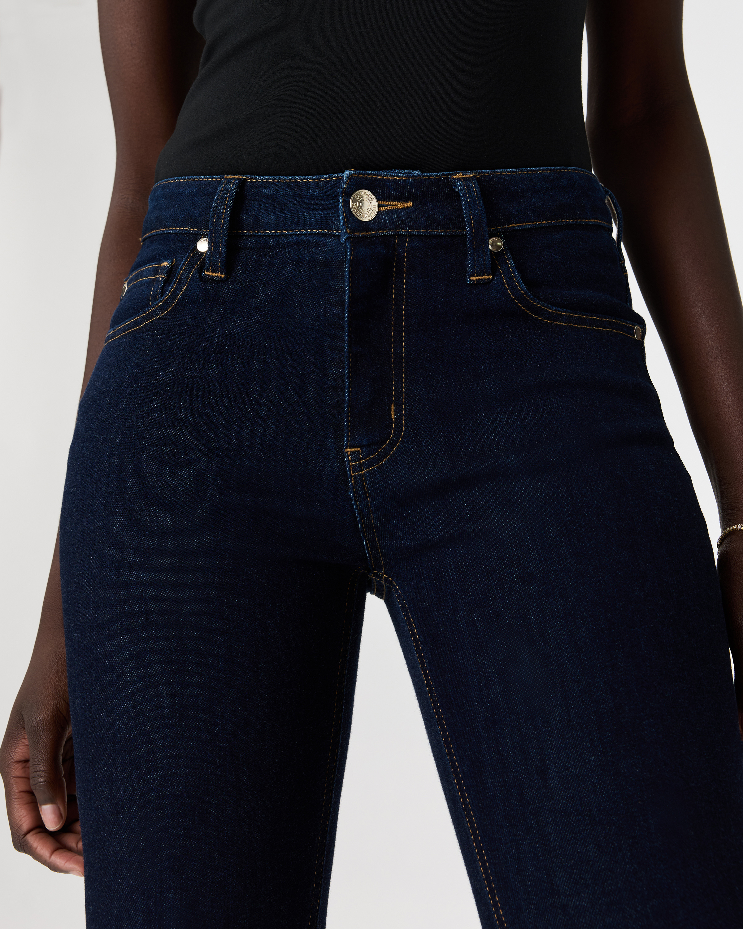 Luna Stretch Slim Straight Jeans