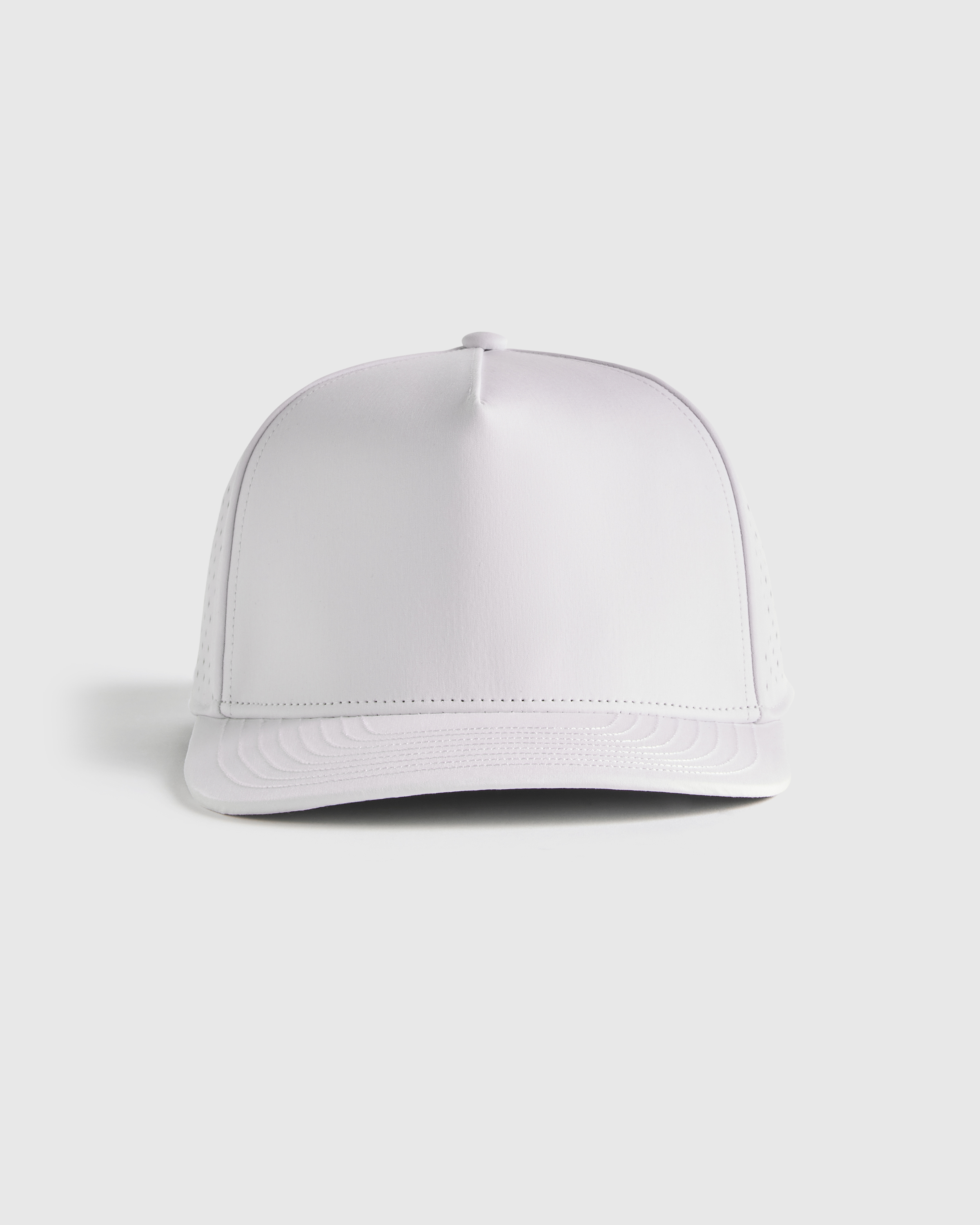 White Men's Water Repellent Performance Trucker Hat
