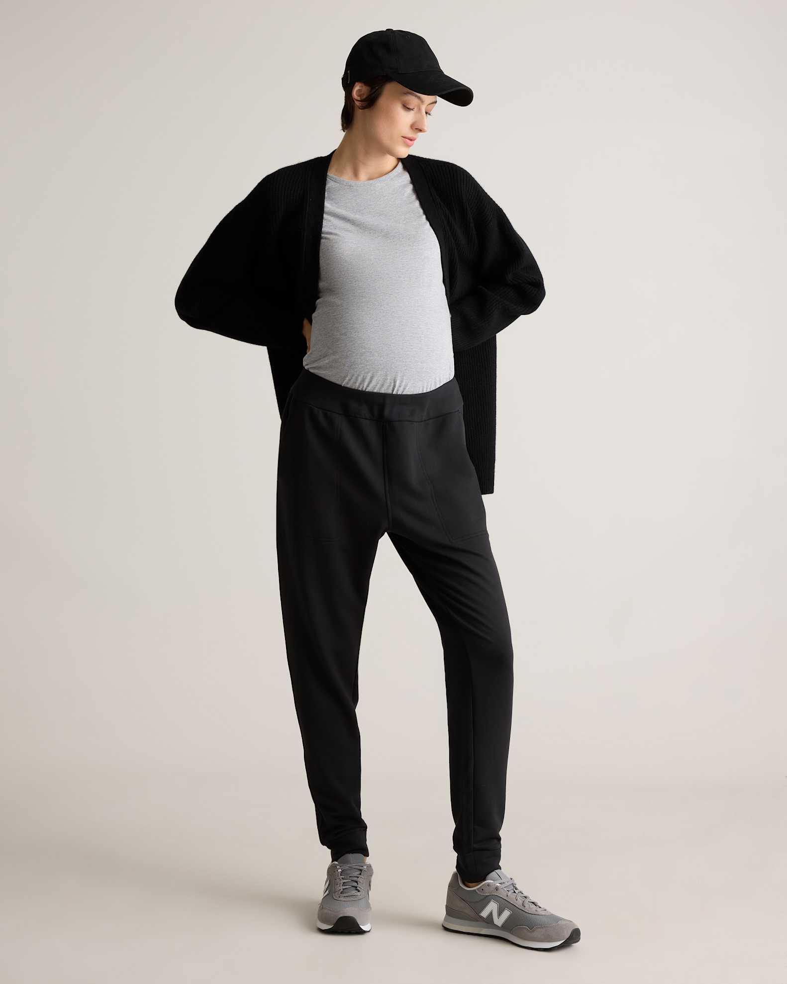 Tencel Jersey Maternity Under Belly Lounge Joggers