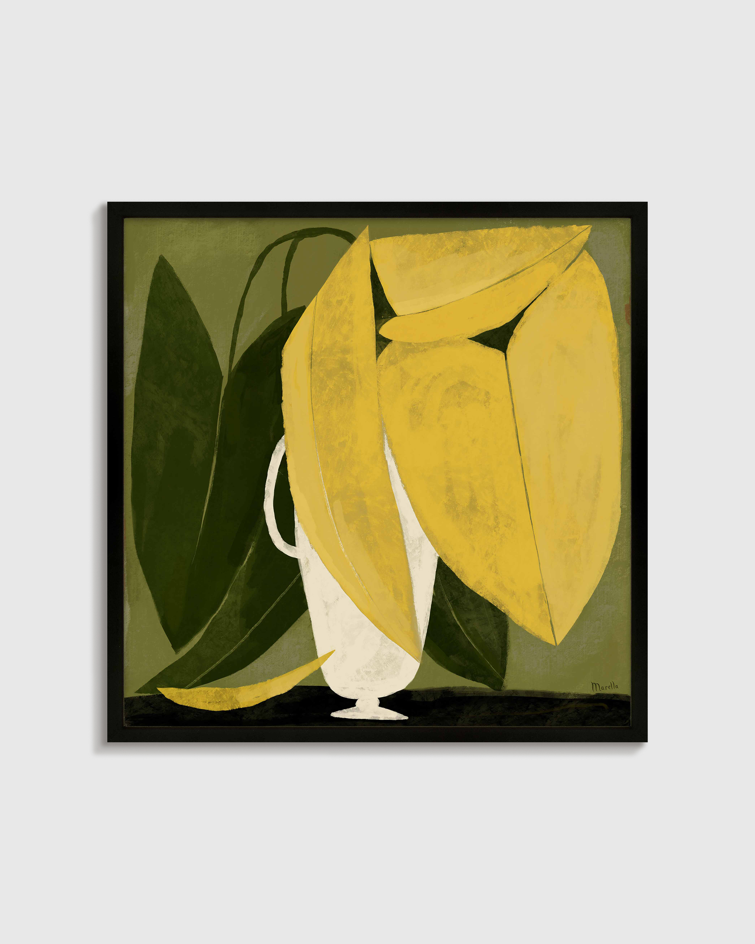 Black Yellow Leaves by Marco Marella