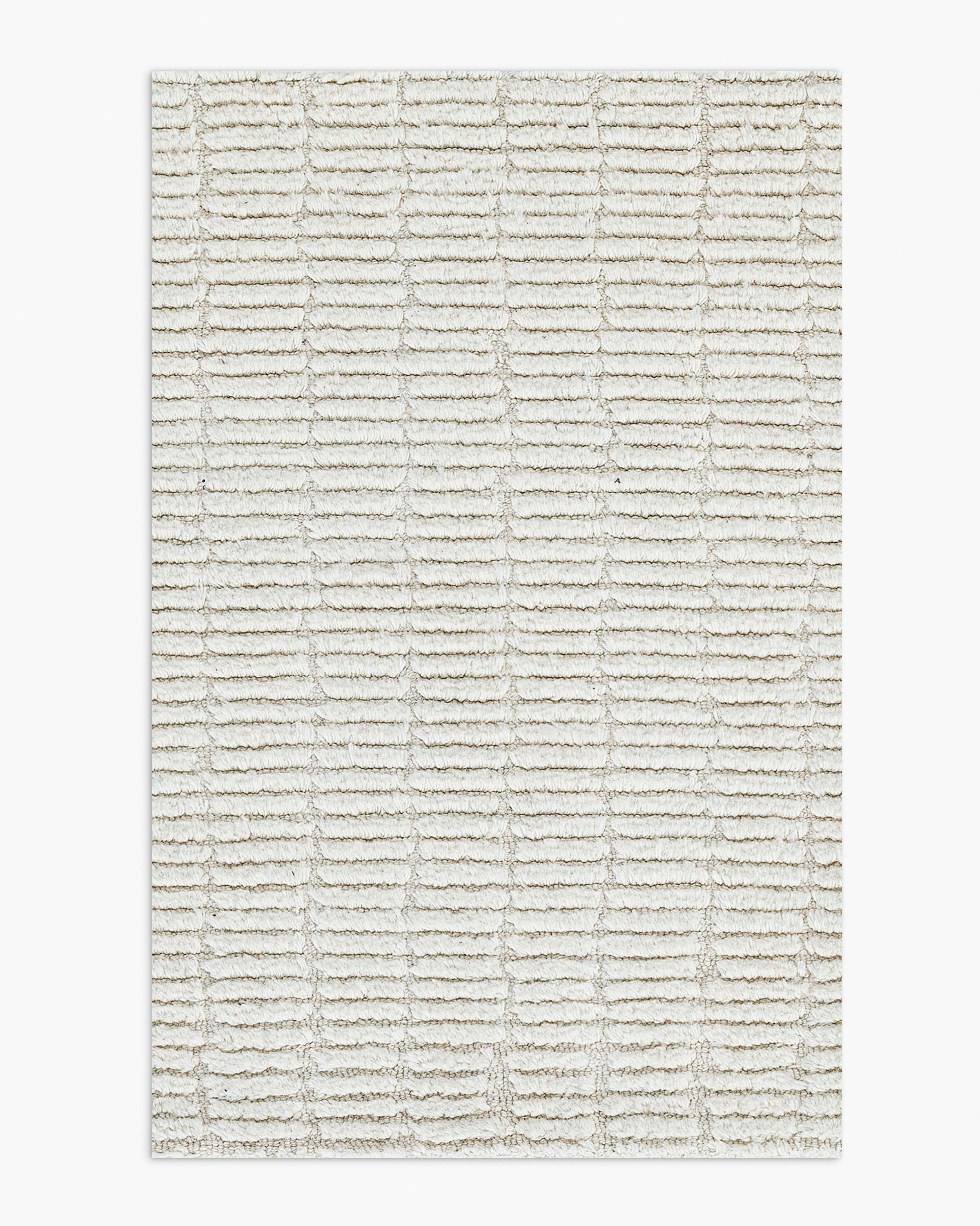 Ivory Canyon Hand-Tufted Wool Rug