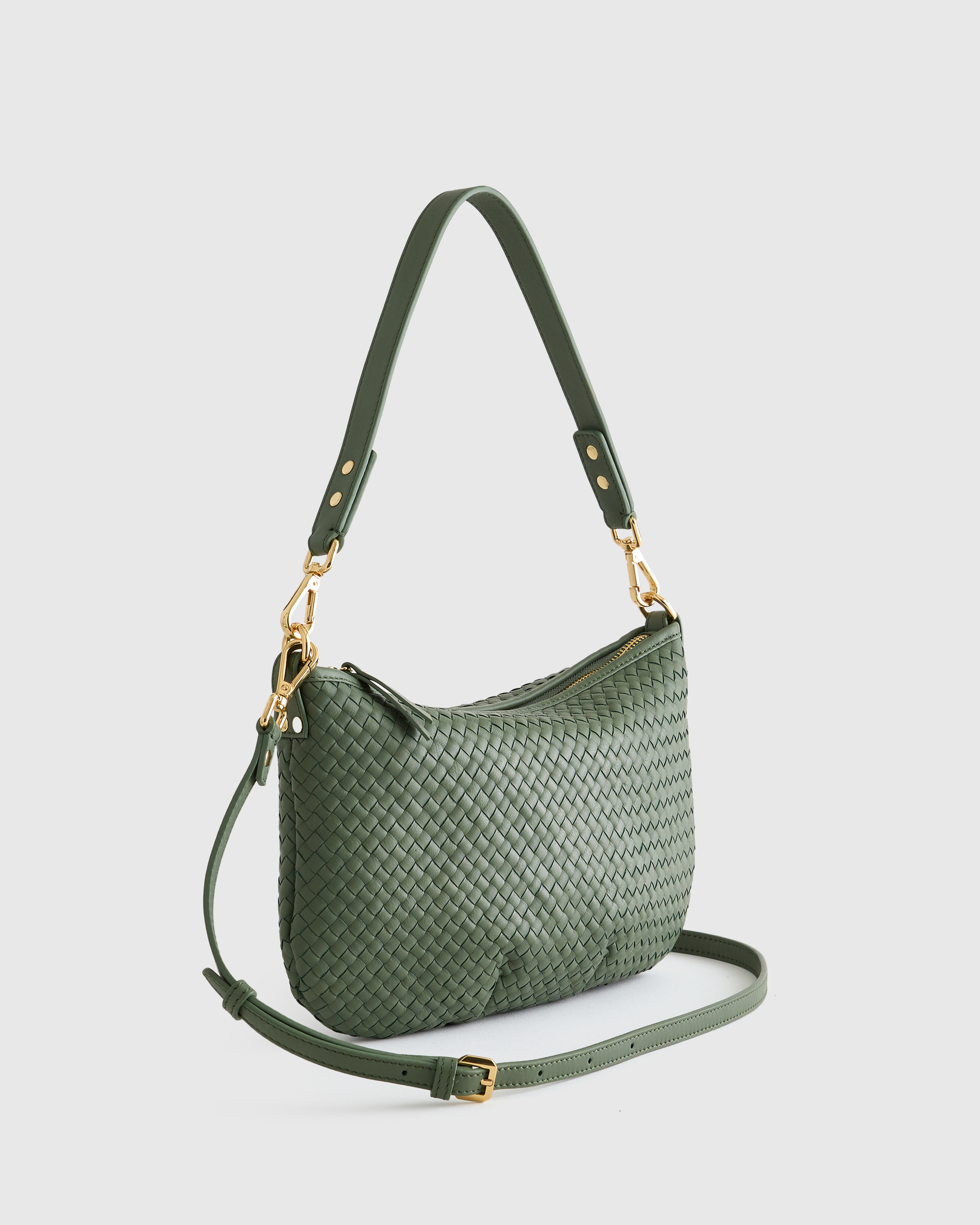 Sac à Main Vintage En Cuir Beige - Bandoulière Ou Pochette - Taille Moyenne - Occasion
