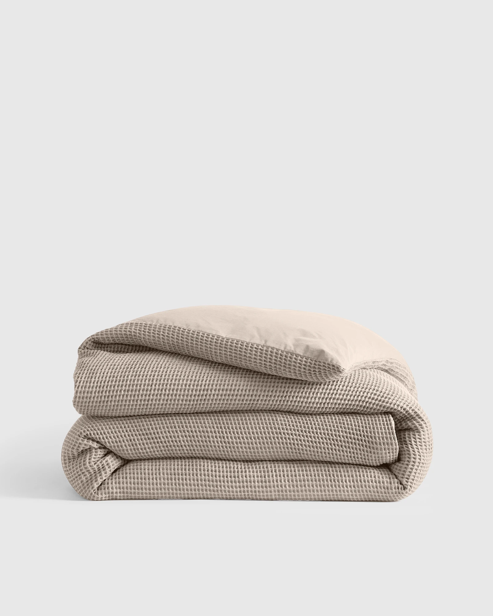 100% Organic Cotton Waffle Duvet Cover