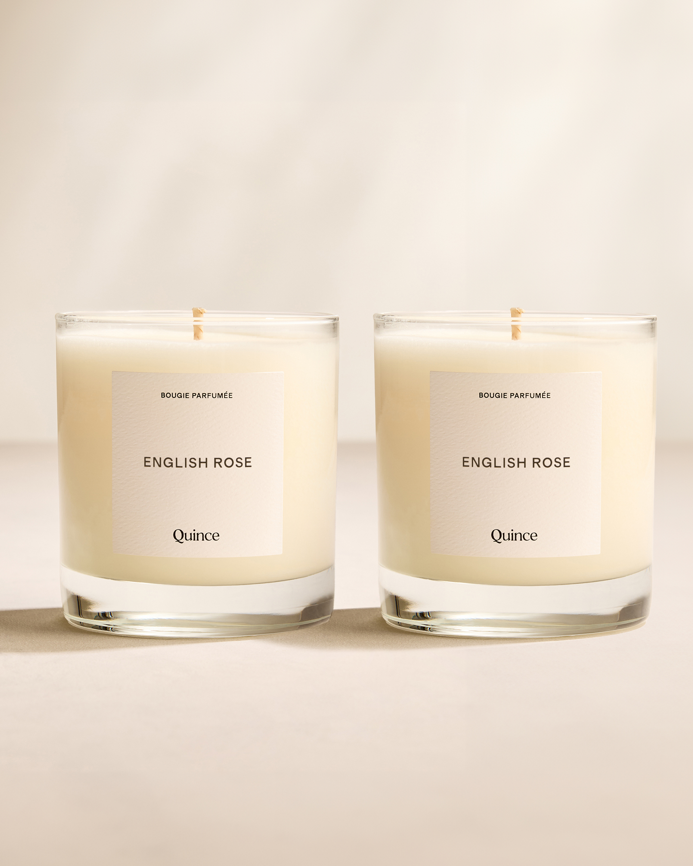 English Rose Candle (Set of 2)