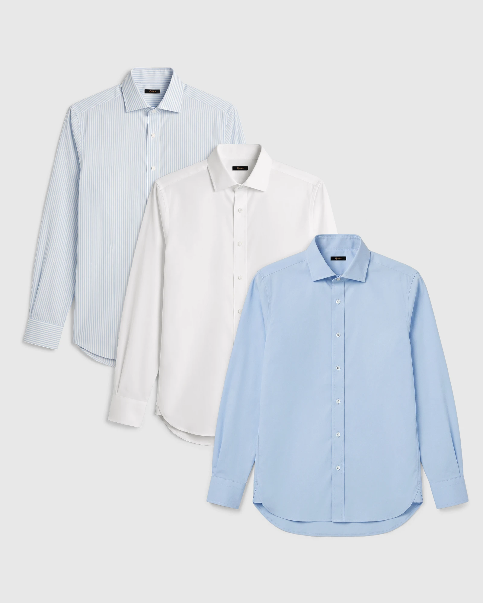 Men's Organic Cotton Stretch Poplin Dress Shirt