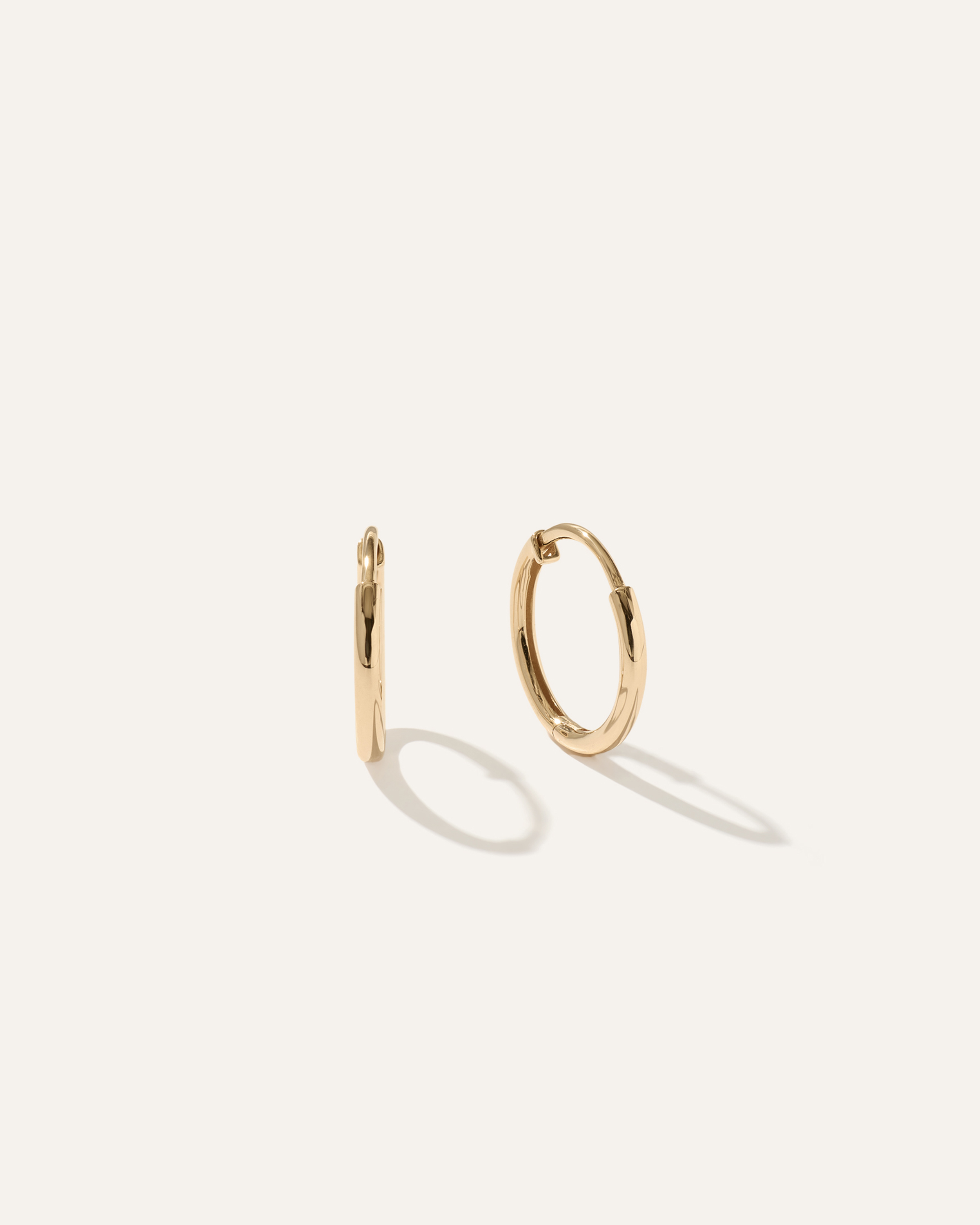 Yellow Gold 14K Gold Classic Hoops