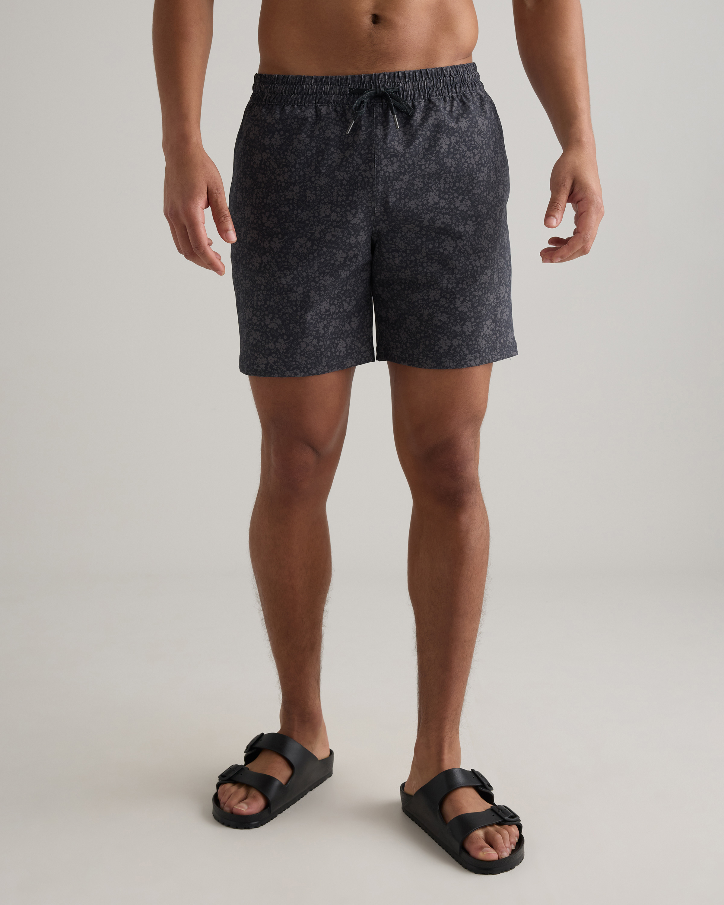 Quince Men's Italian Swim Trunk In Gray