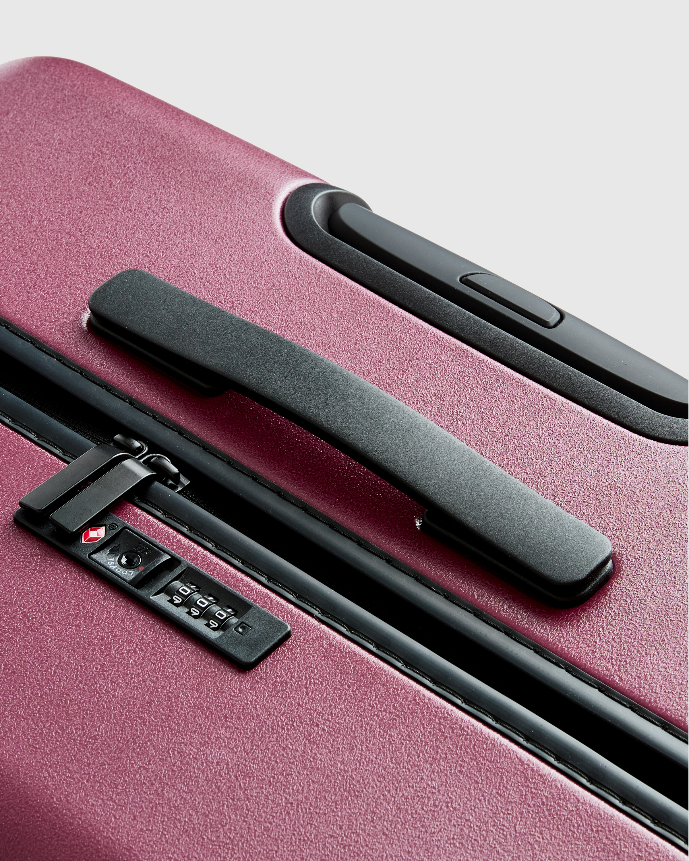 Large Check-In Suitcase - Wine