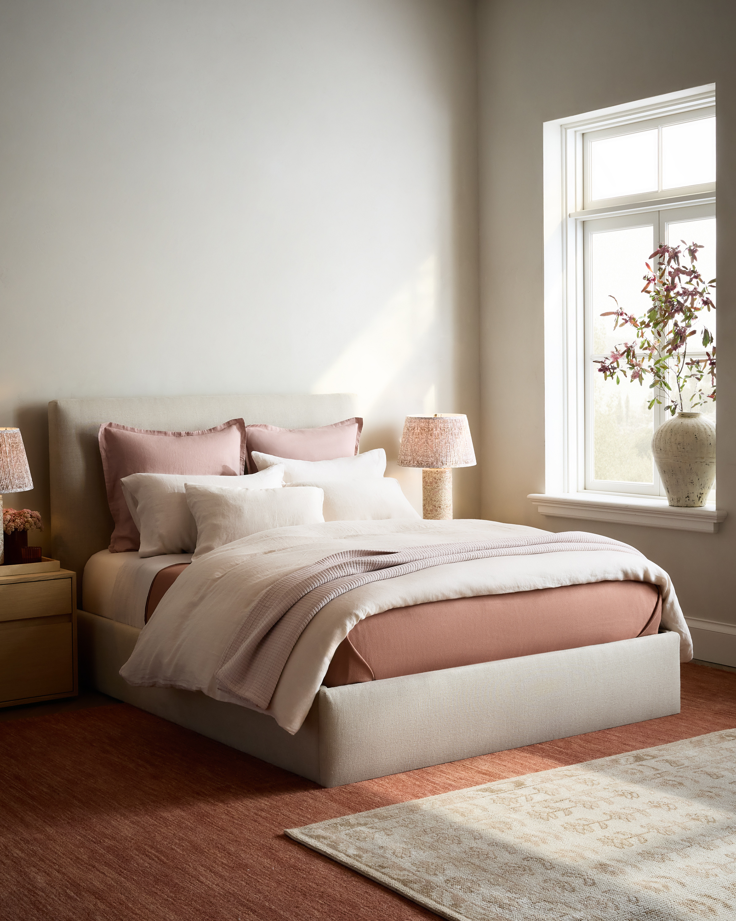 European Linen Sheet Set - King (Color - Sand)