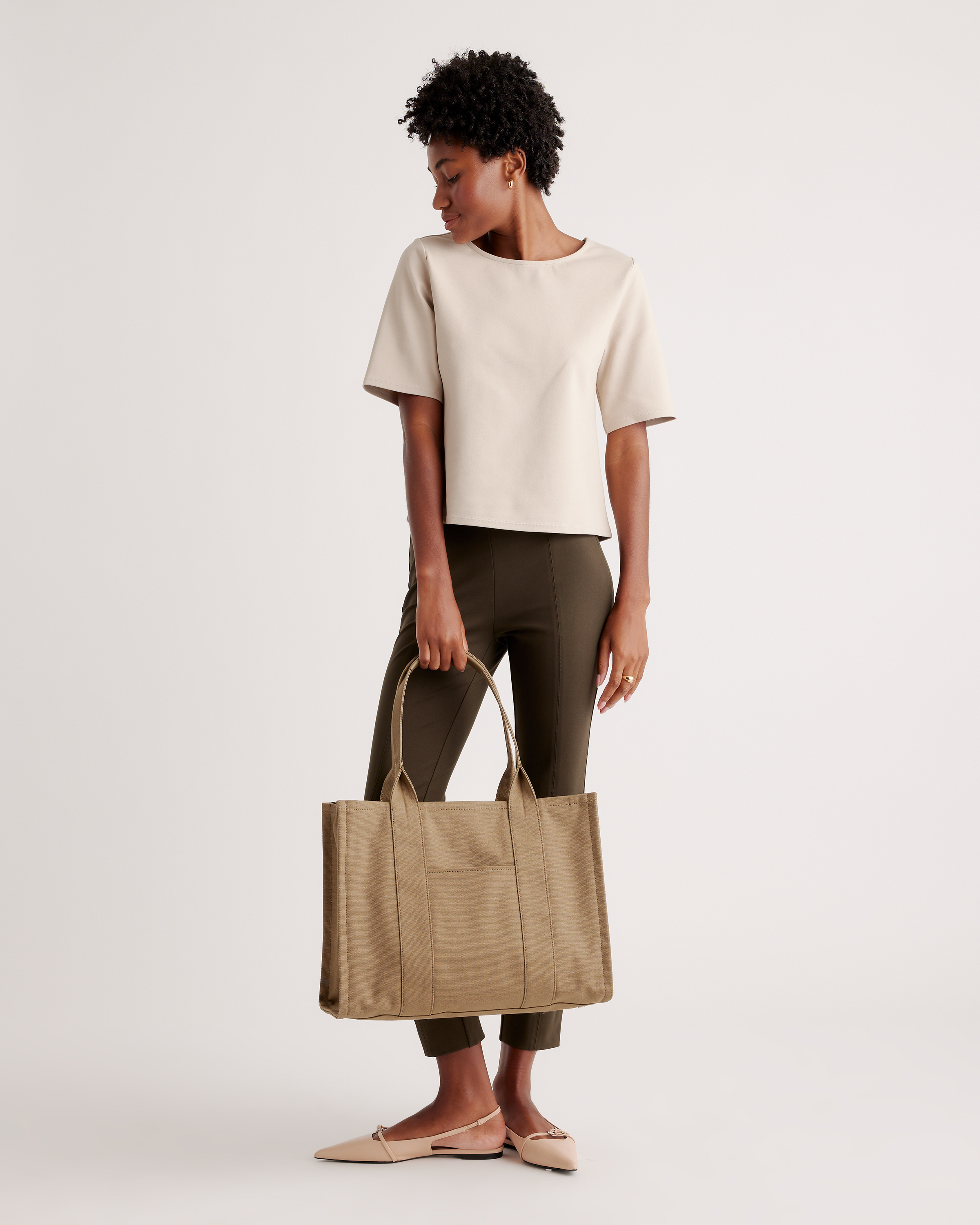 Organic Canvas Large Tote