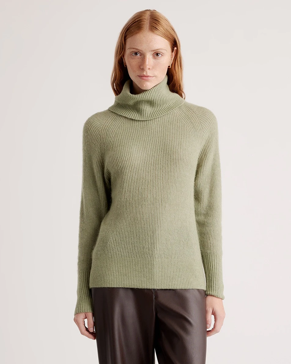 Alpaca Turtleneck Sweater