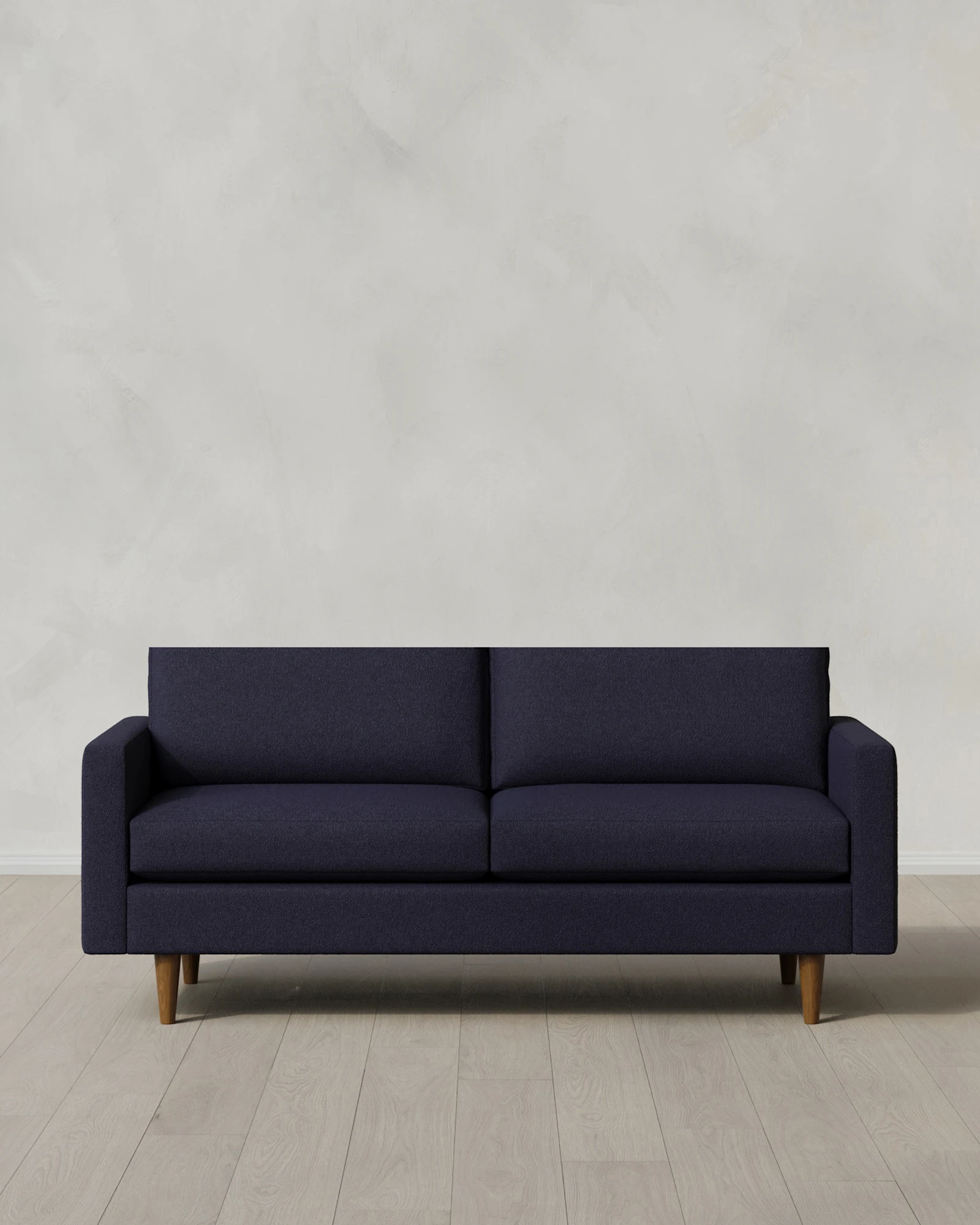 Atlas Midcentury Sofa in Performance Basketweave