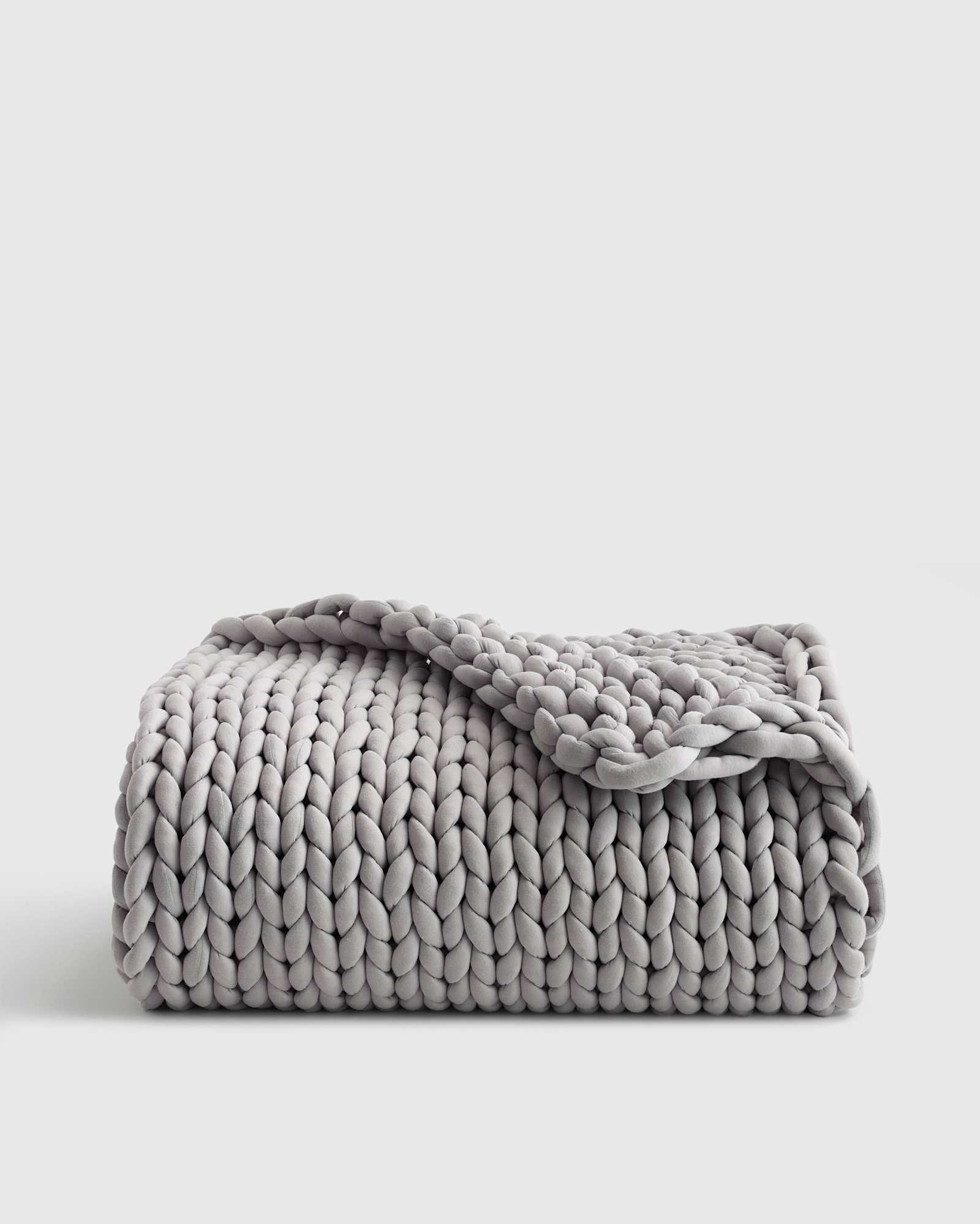 Chunky Knit Weighted Blanket