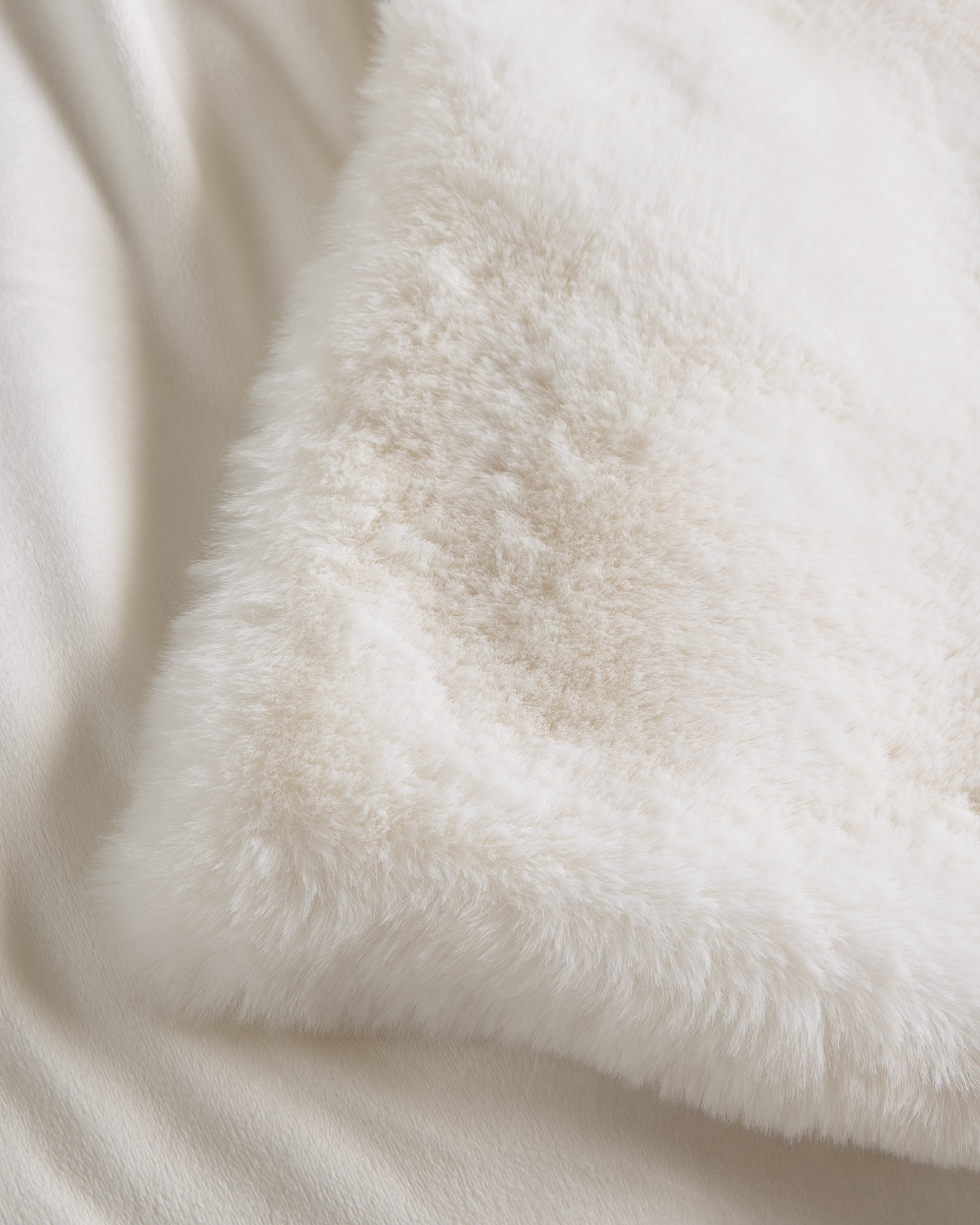 Luxury Faux Fur Throw - Thumbnail 5