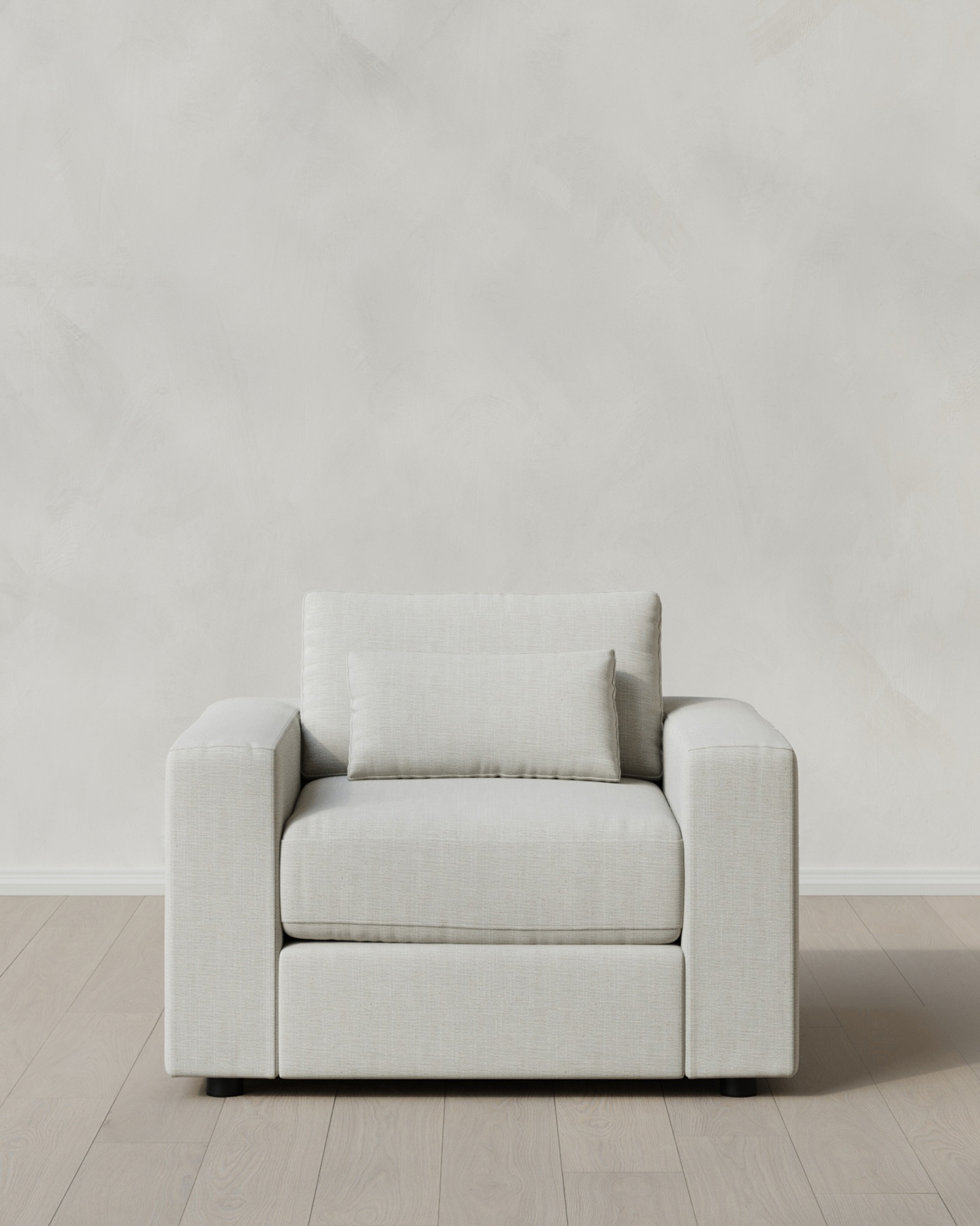 Sorrell Ashford Deep Seat Chair and a Half in Performance Chenille Linen Blend