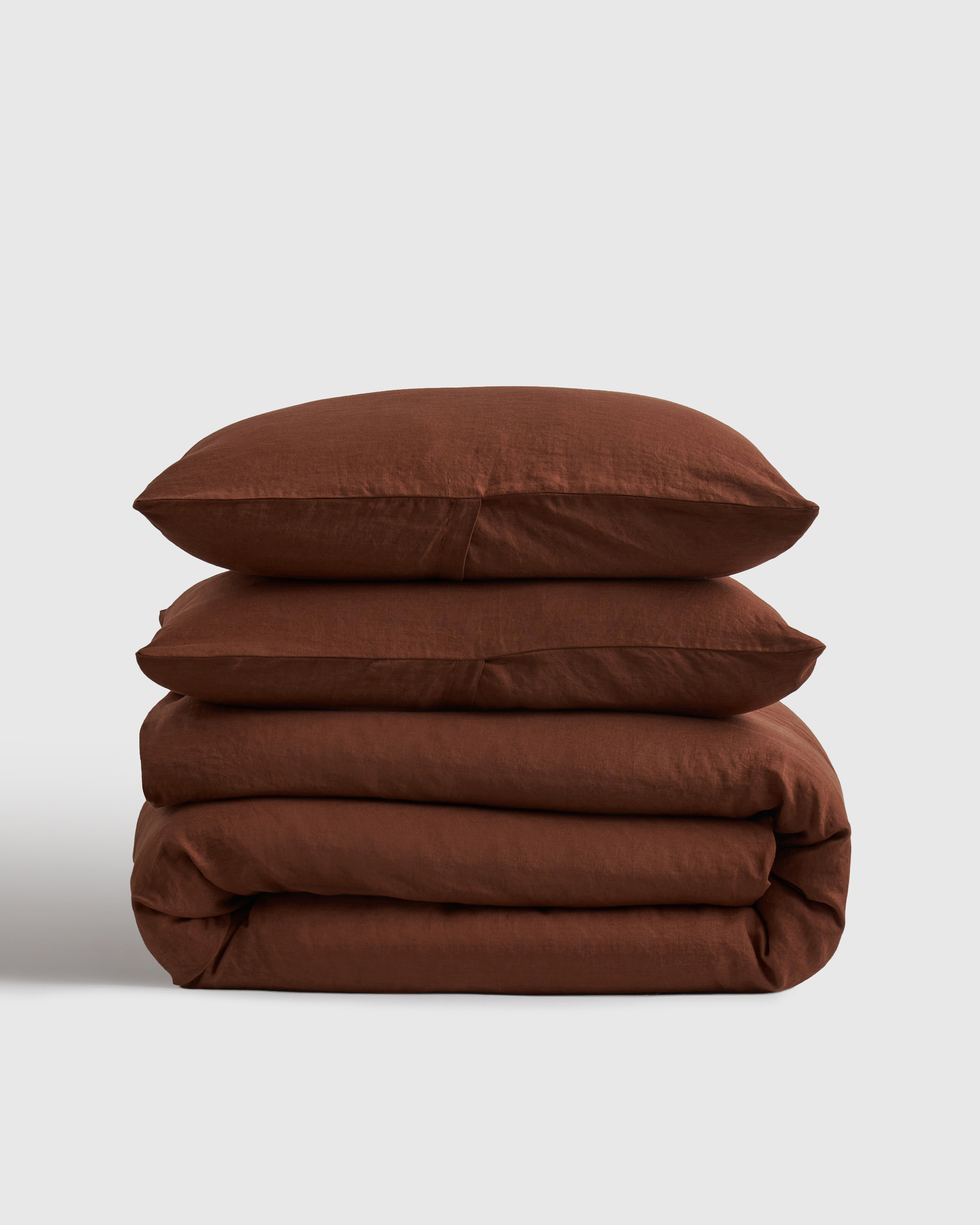 Bordeaux European Linen Duvet Cover Set