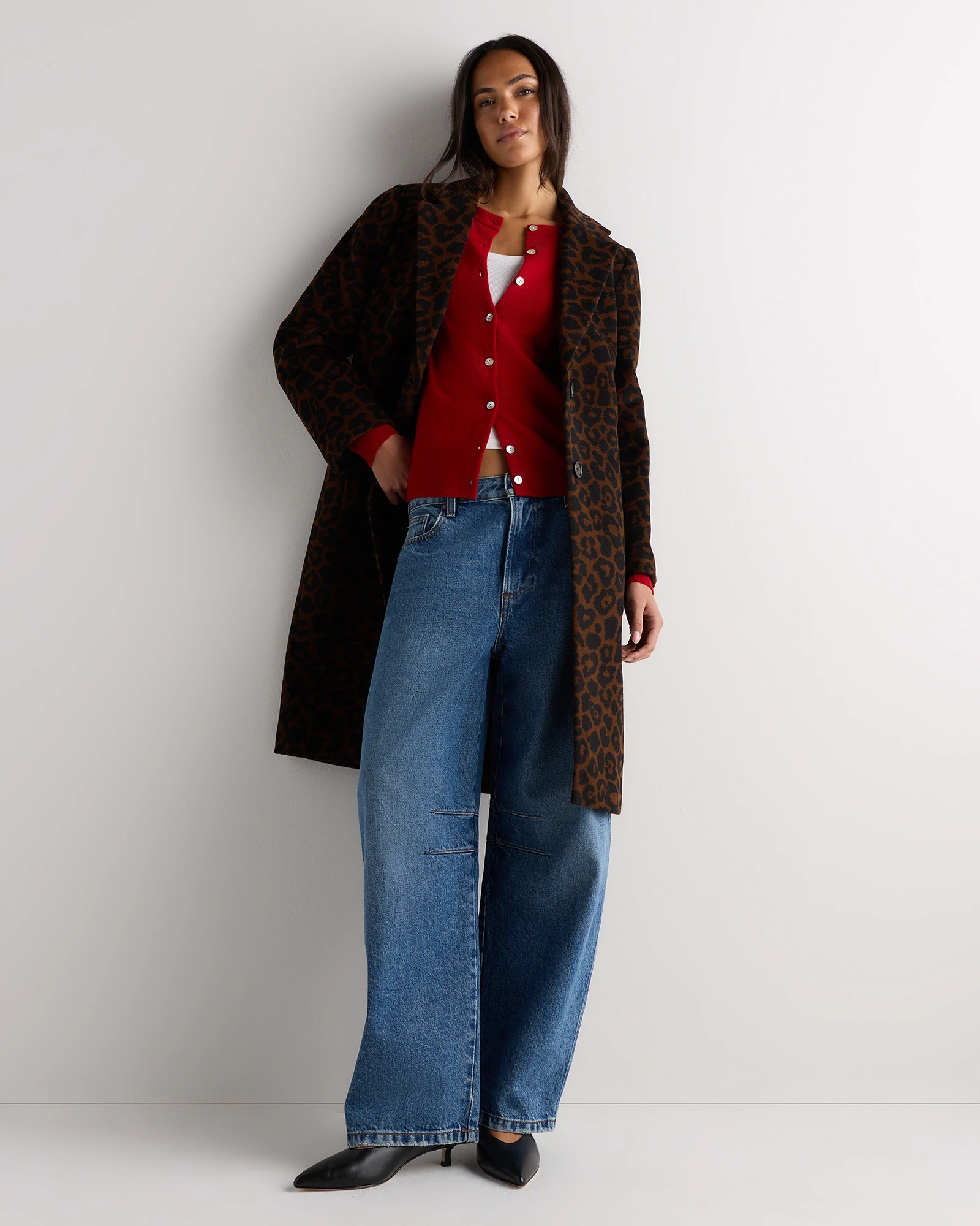 Wool Cashmere Classic Single-Breasted Coat