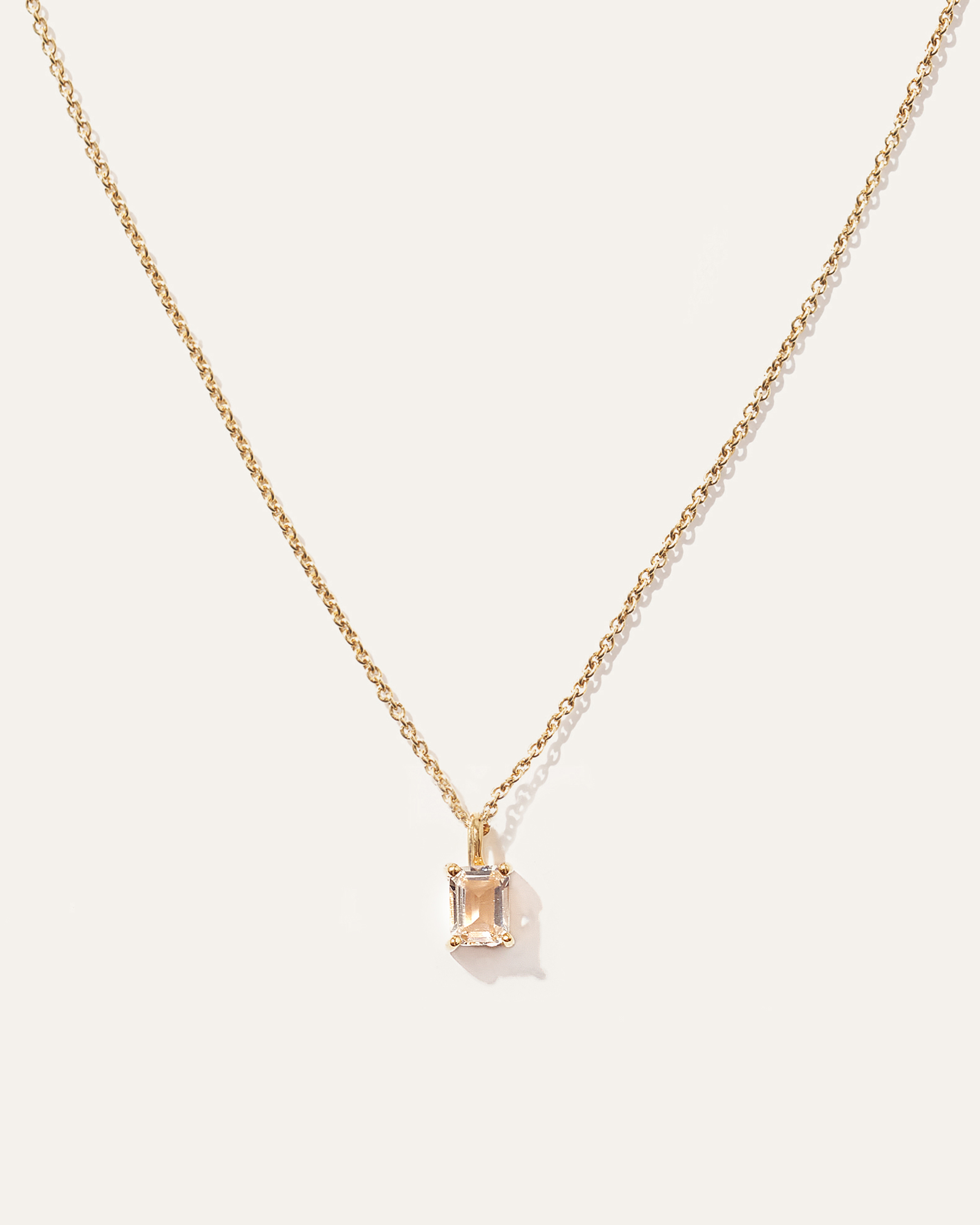 アクセサリー sullen OX DROP STONE NECKLACE WHITETOPAZ sullen OX DROP STONE NECKLACE WHITETOPAZ White Topaz