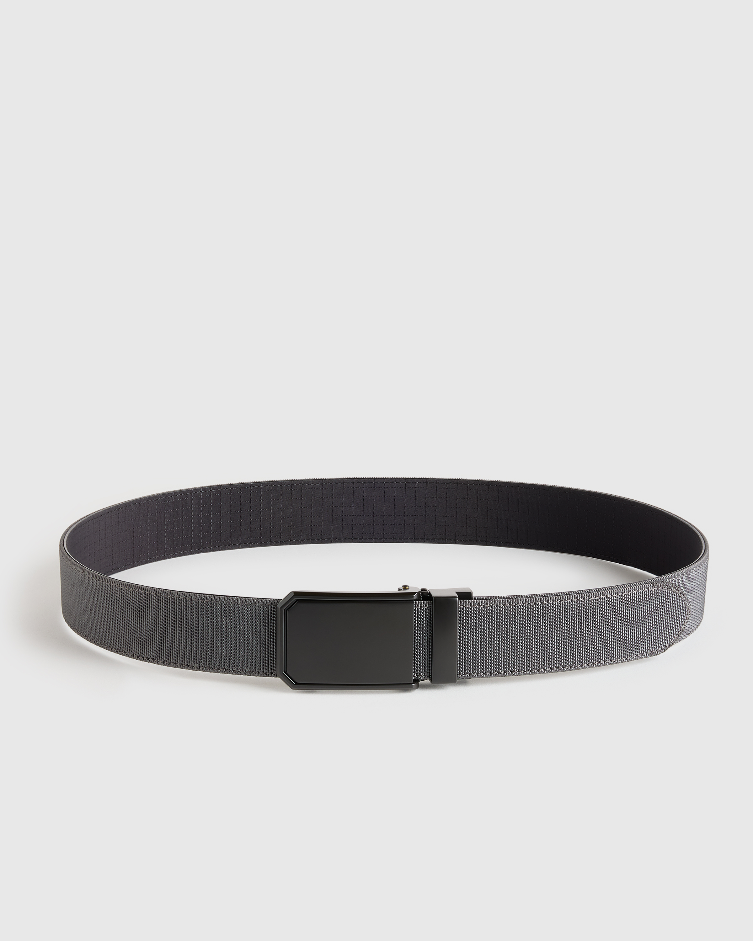 Charcoal Axel Utility Webbing Ratchet Belt