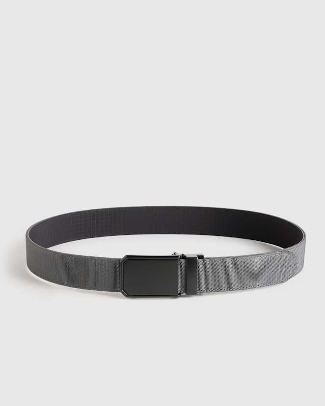 Charcoal Axel Utility Webbing Ratchet Belt